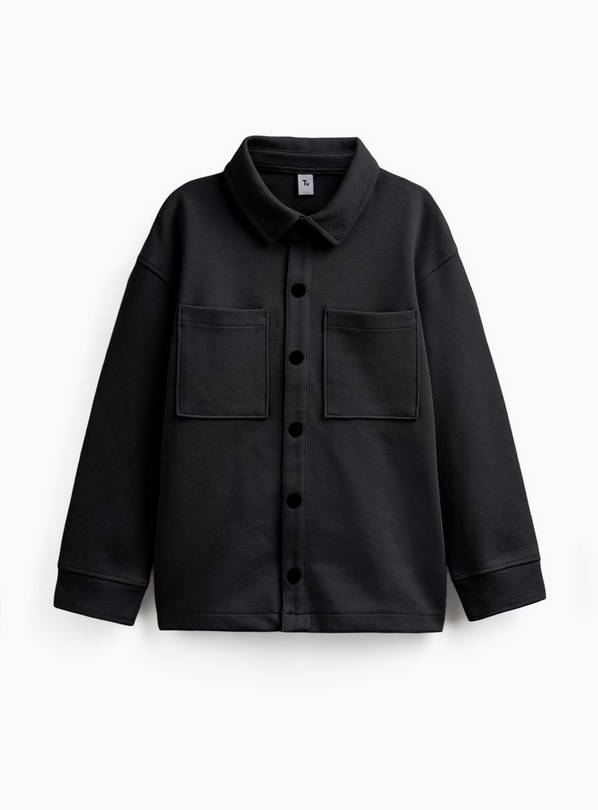 Black Jersey Overshirt 9 years