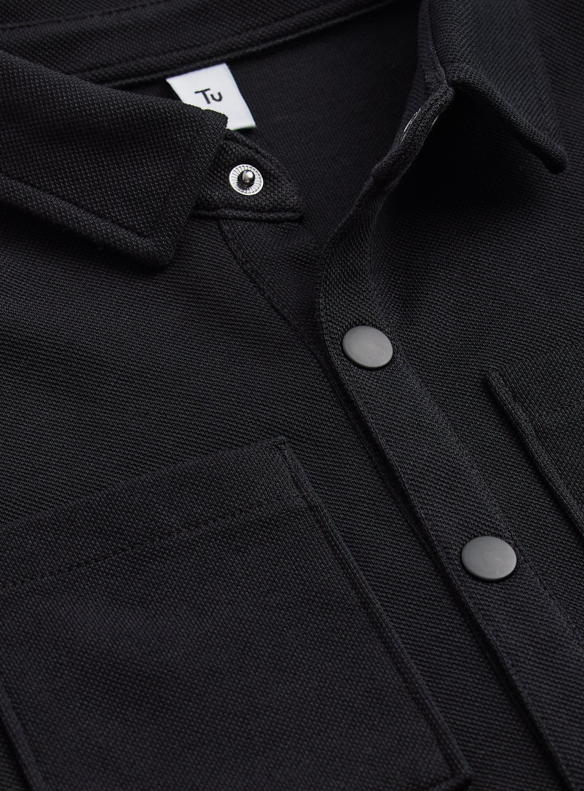 Black Jersey Overshirt 8 years - Image 2 thumbnail