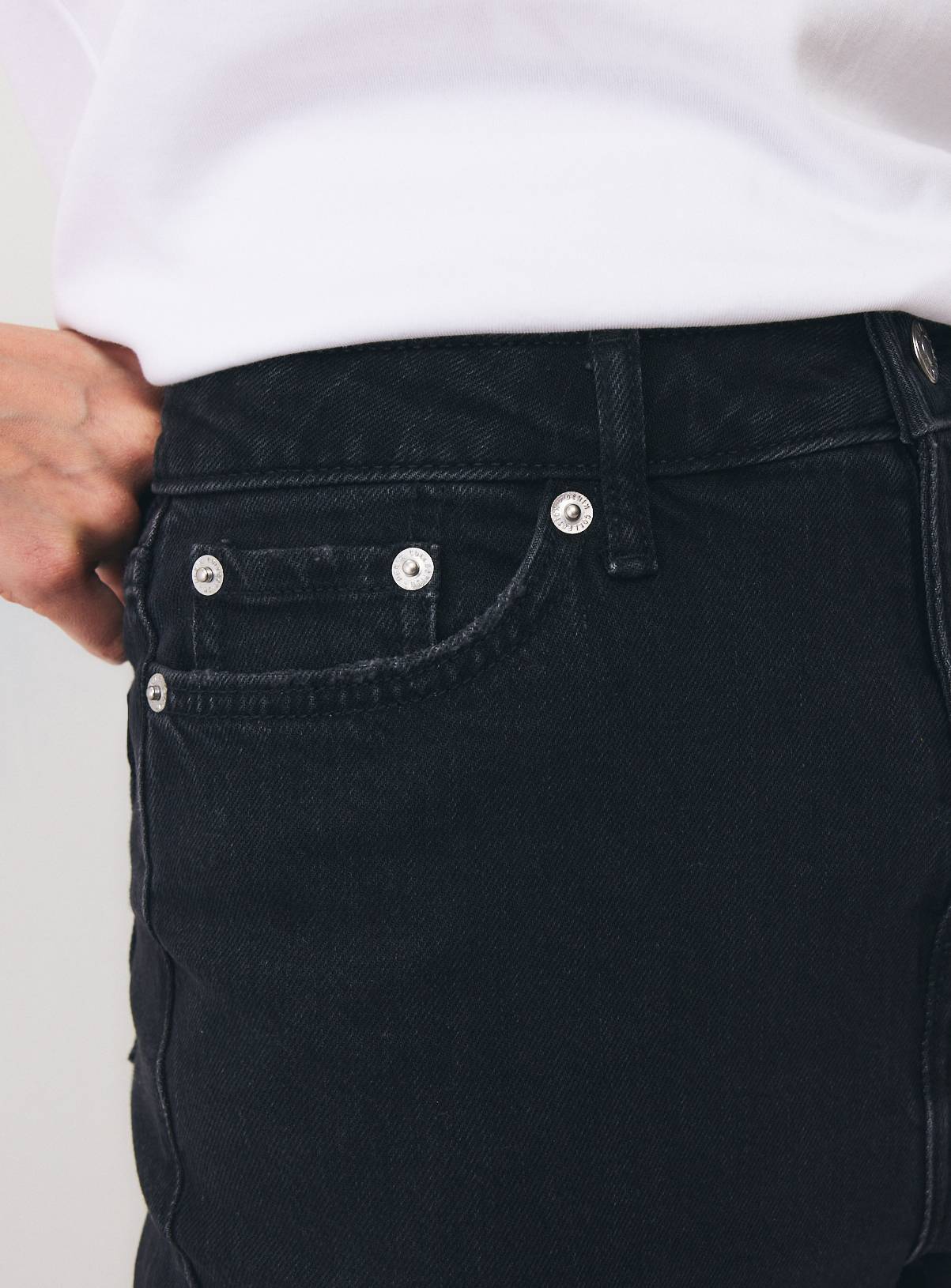 Black Slim Denim Jeans 8L - Image 3