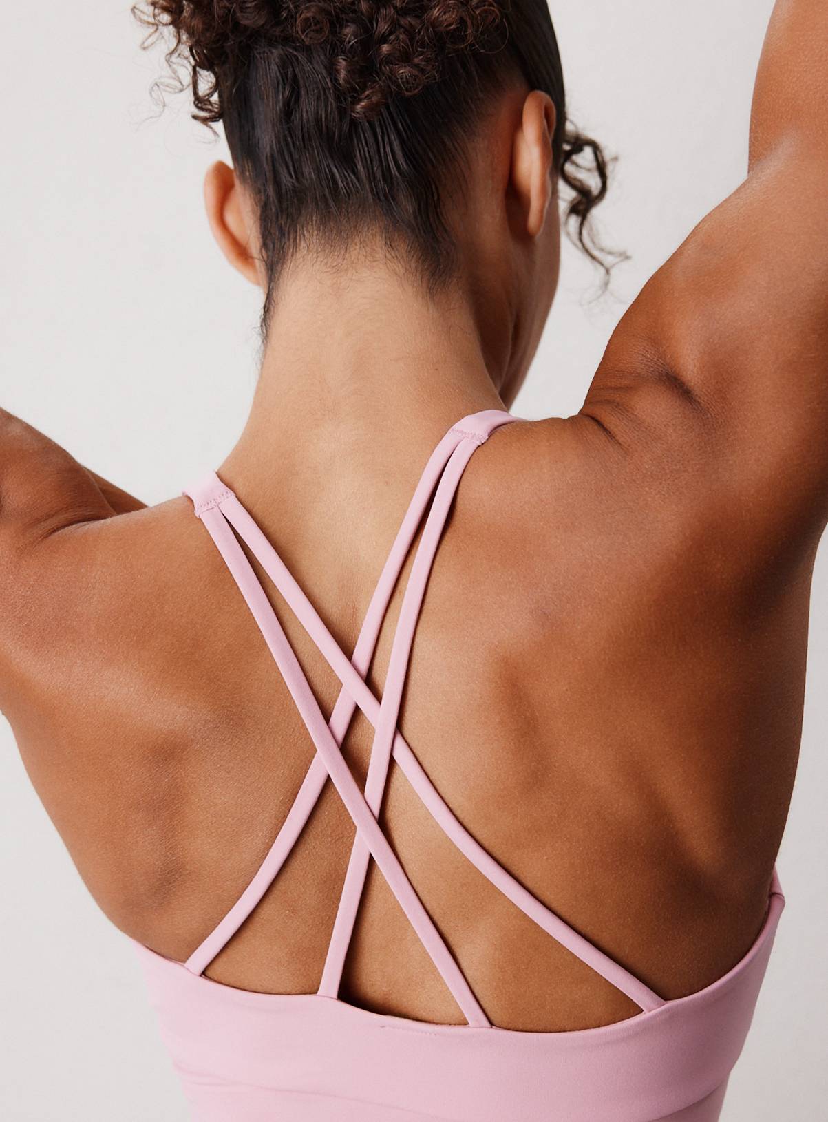 REAKTIV Pink Padded Strappy Sports Bra XXXL - Image 1