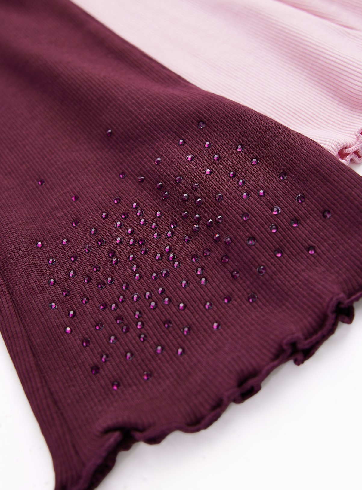 Diamanté Flared Leggings 2 Pack 2-3 years - Image 2 thumbnail