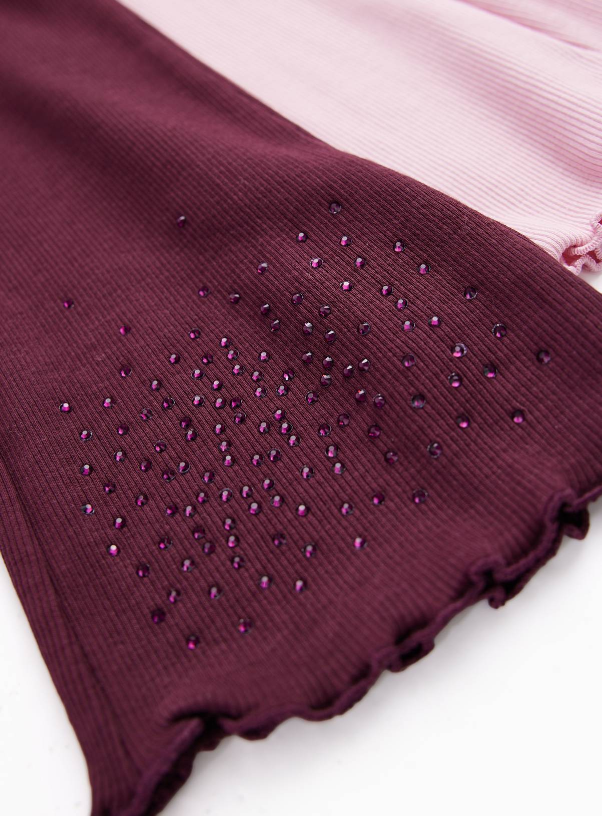 Diamanté Flared Leggings 2 Pack 2-3 years - Image 2