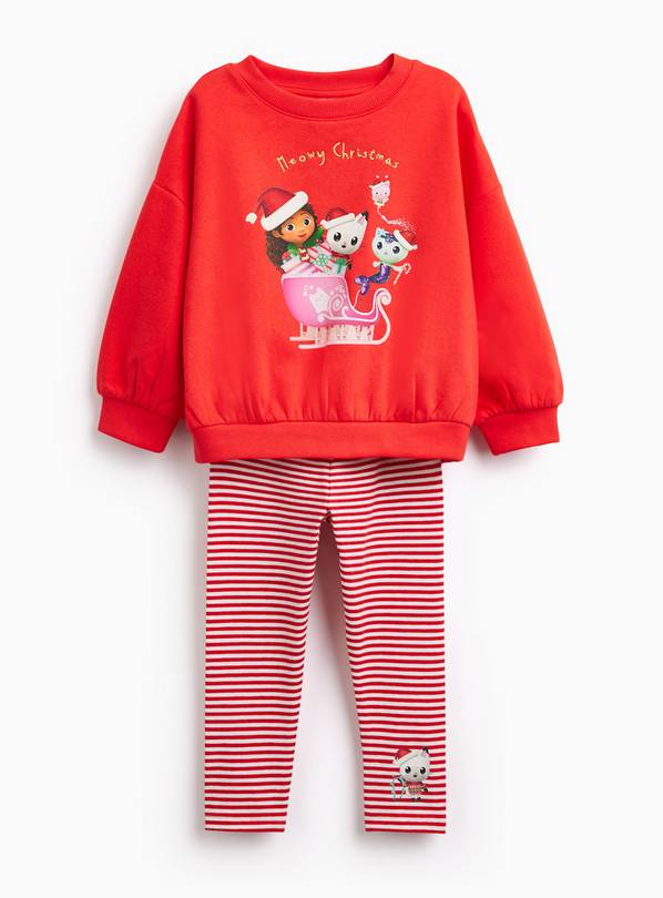 Gabby’s Dollhouse Top & Leggings 2-Piece Set 7-8 years