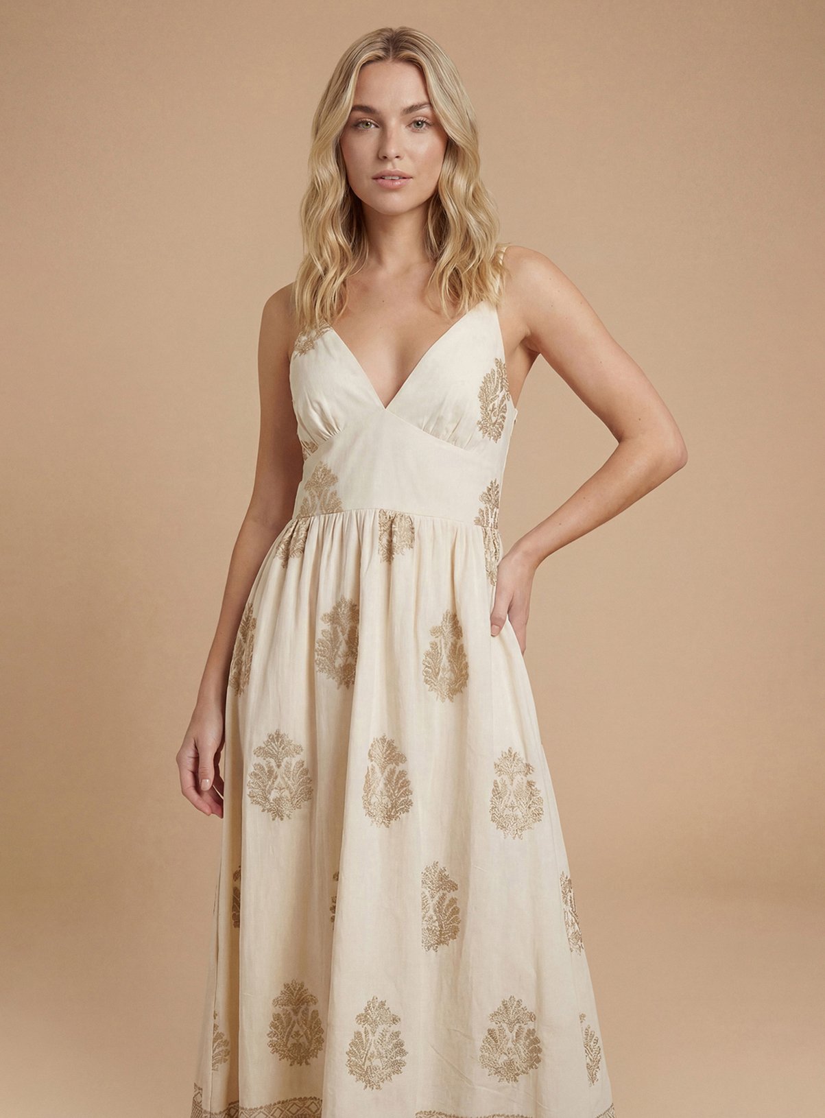 dorothy perkins gold dress Secondhand LUXE by DOROTHY PERKINS Dresses