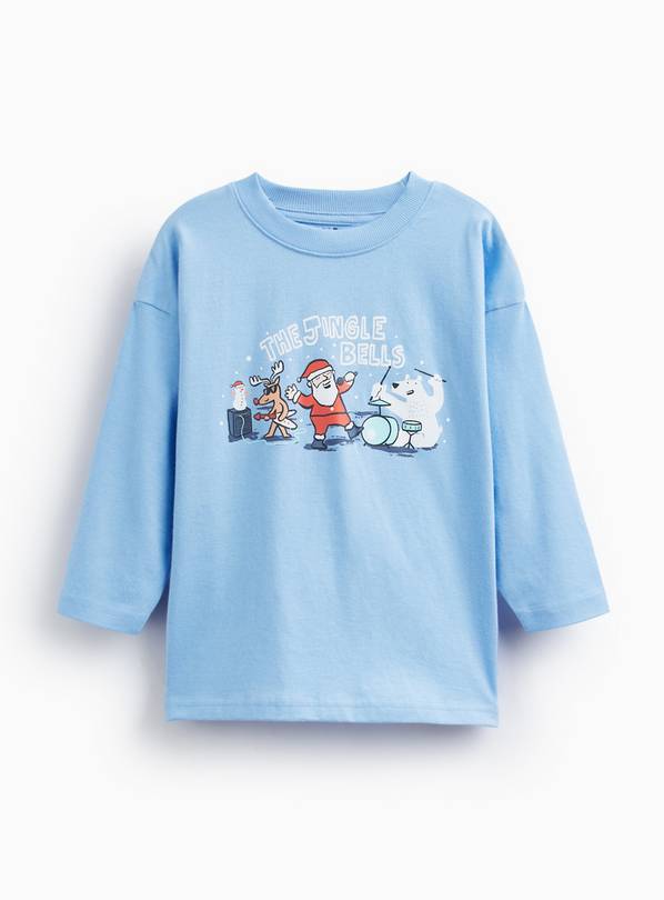 The Jingle Bells Christmas Novelty Band T-Shirt 1-2 years