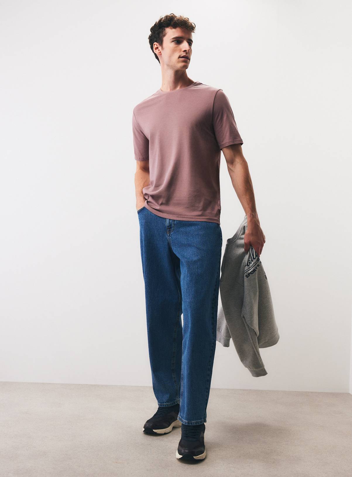 Pink Regular Fit Crewneck T-Shirt XXXL - Image 2
