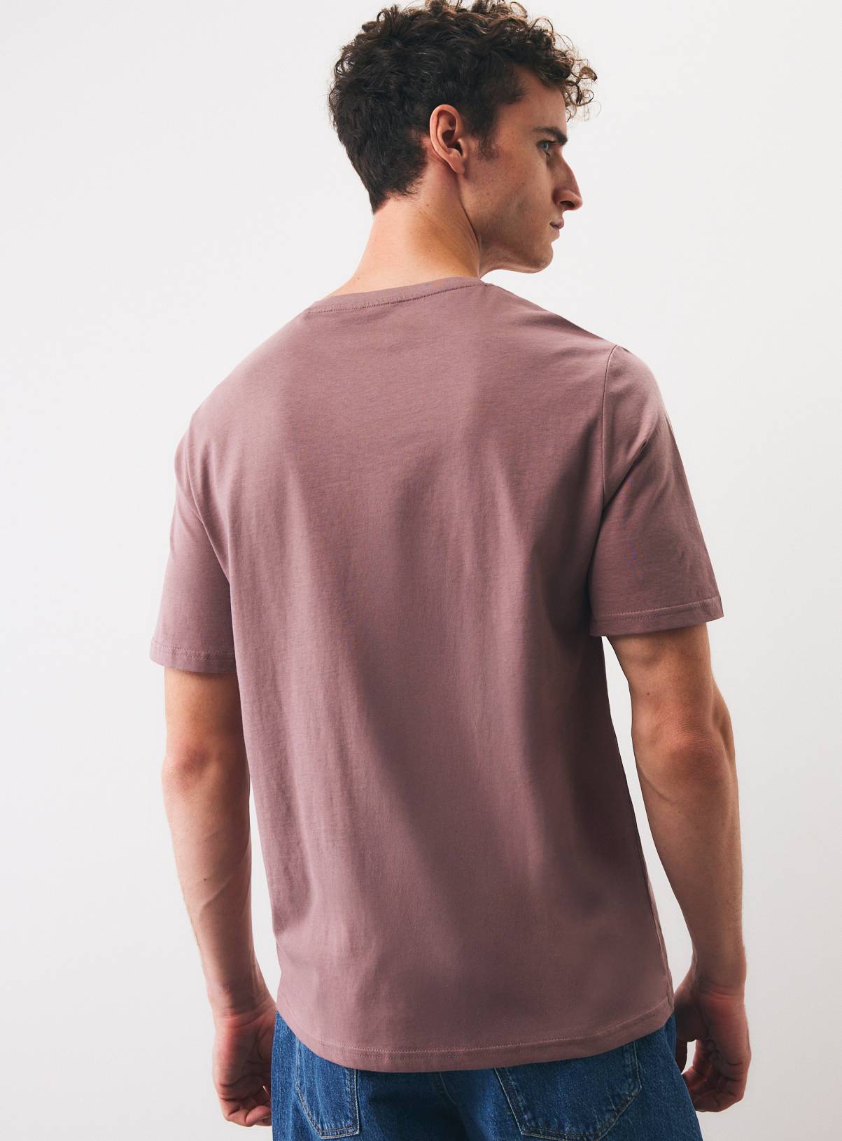 Pink Regular Fit Crewneck T-Shirt XXXL - Image 5