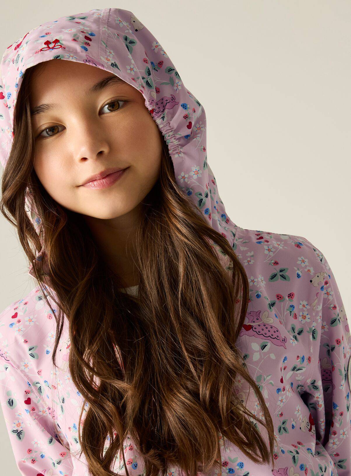 REGATTA Cath Kidston Junior Waterproof Jacket 5-6 Years - Image 5