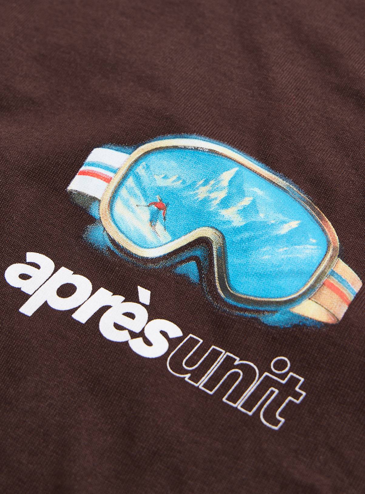 Brown Après Unit Relaxed Fit T-Shirt XXL - Image 5