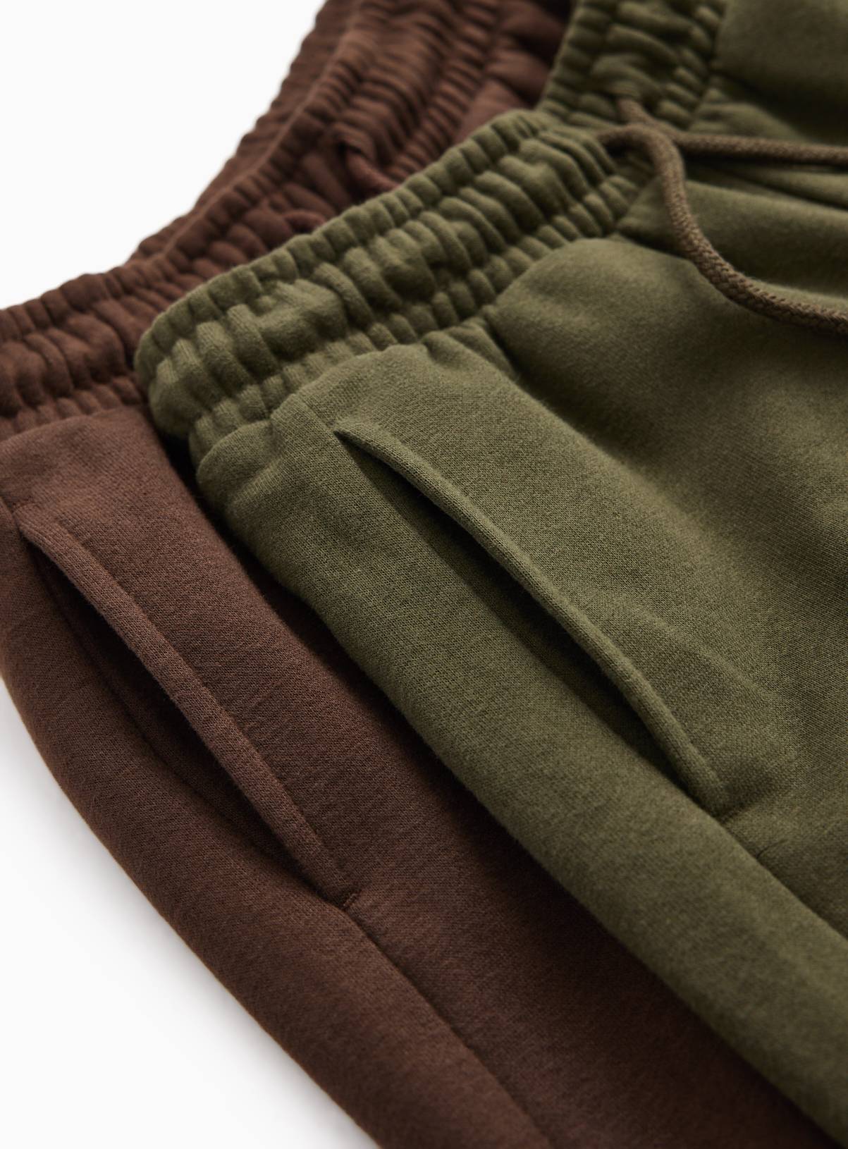 Brown Wide Leg Trousers 2-Pack 11 years - Image 2