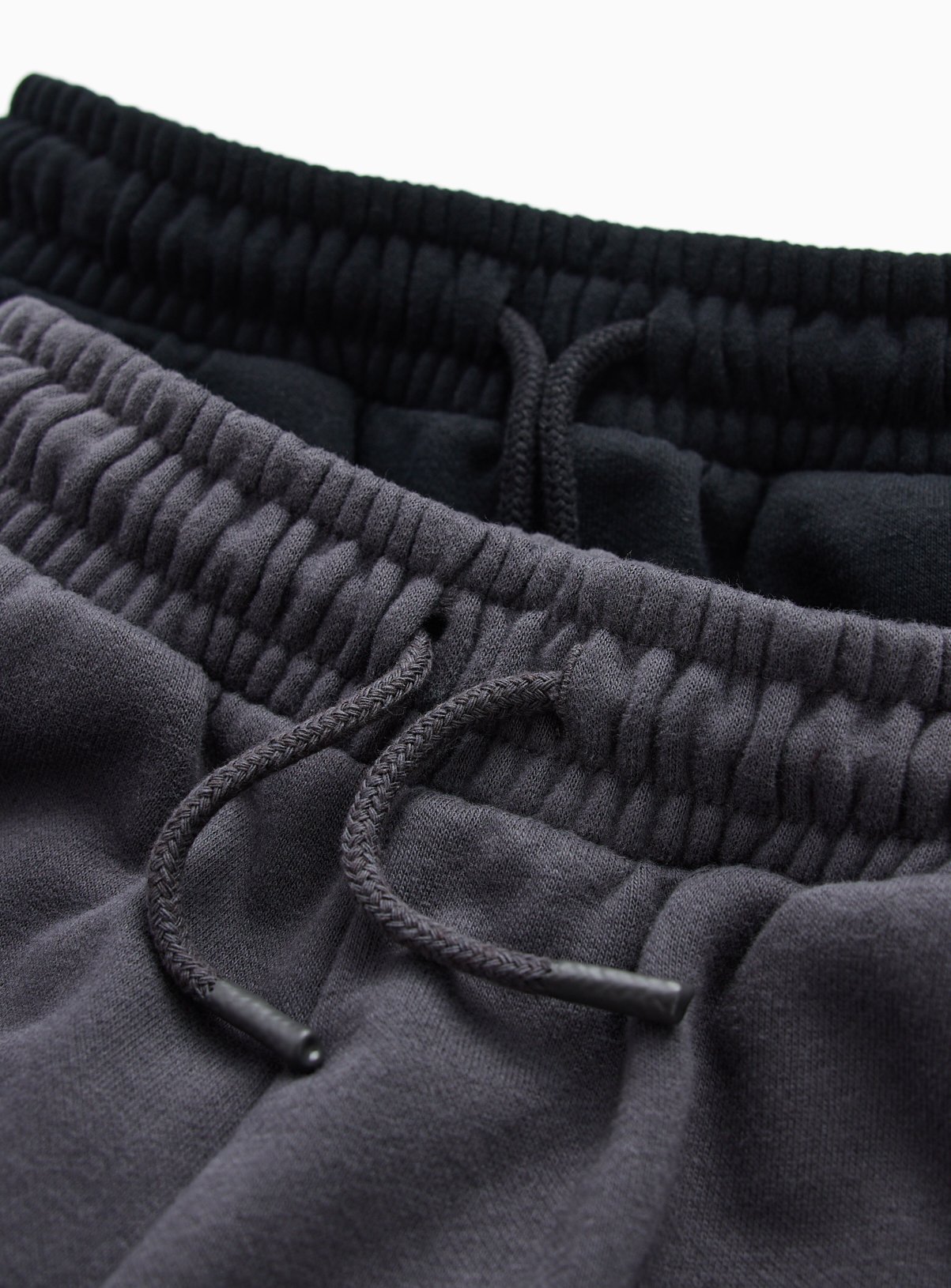 Black & Charcoal Wide Leg Trousers 2-Pack 11 years - Image 2 thumbnail