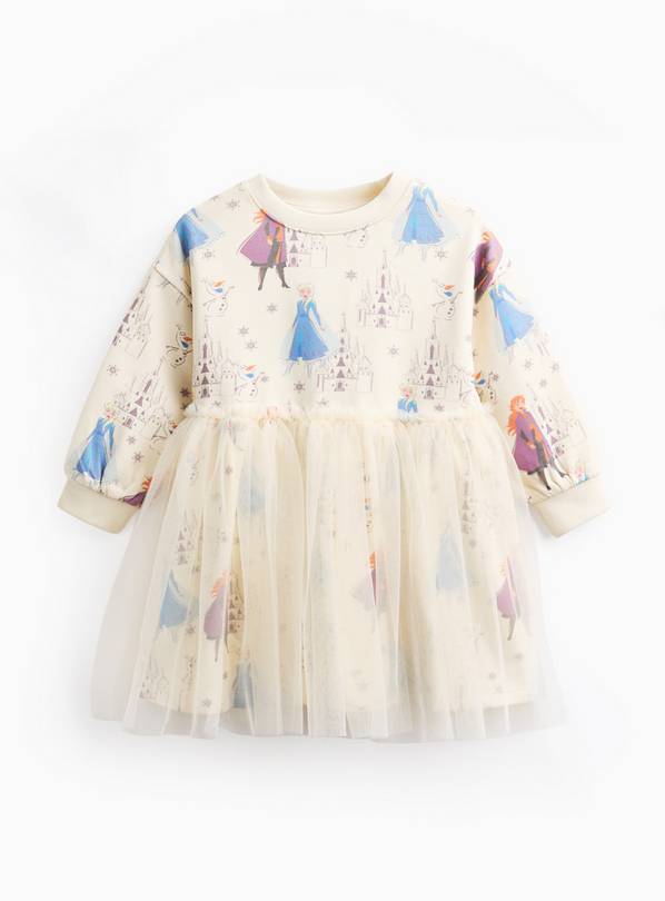 Cream Disney Frozen Tutu Dress 2-3 years
