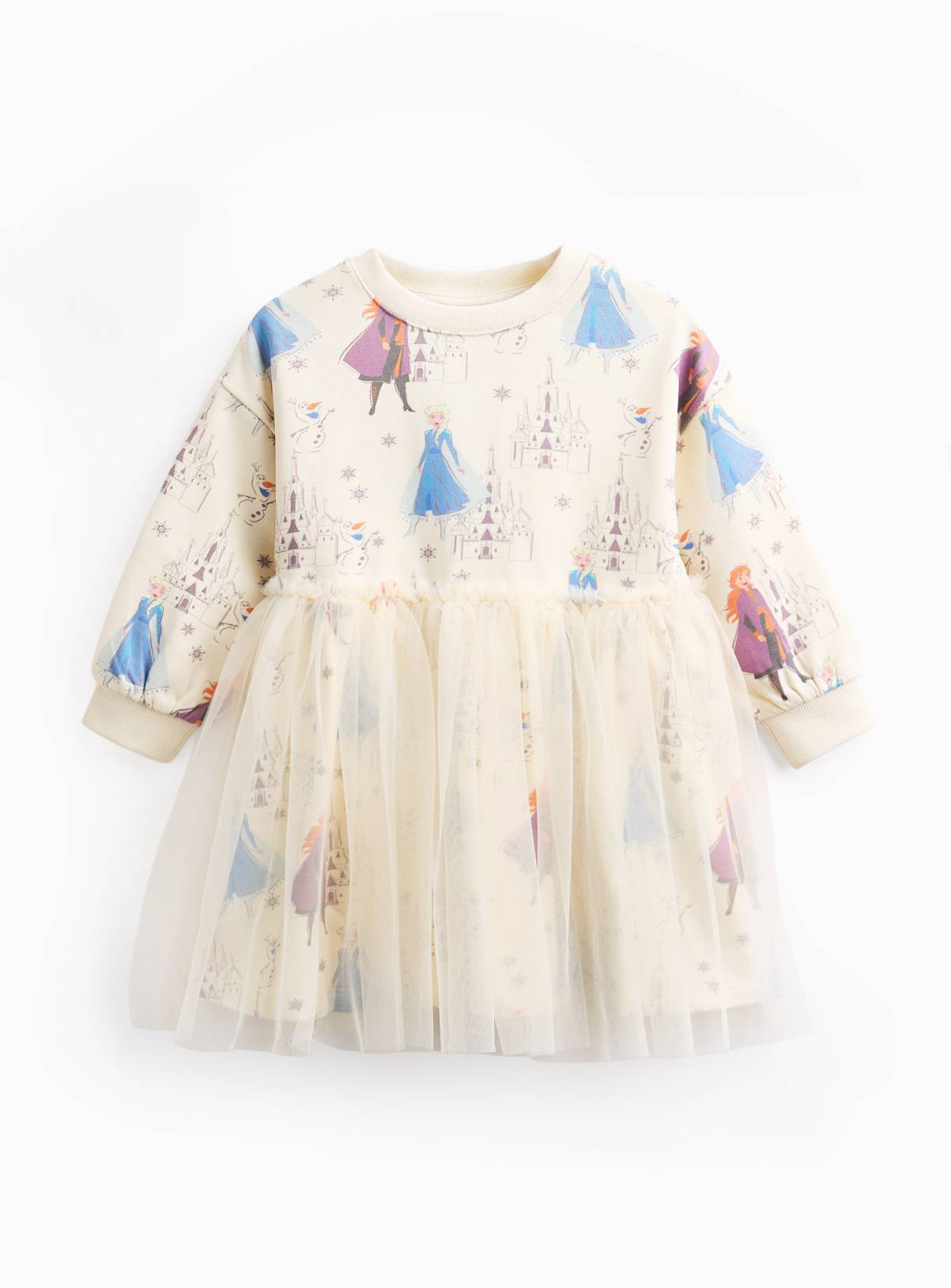 148313767 Cream Disney Frozen Tutu Dress 1-2 years - Image 1