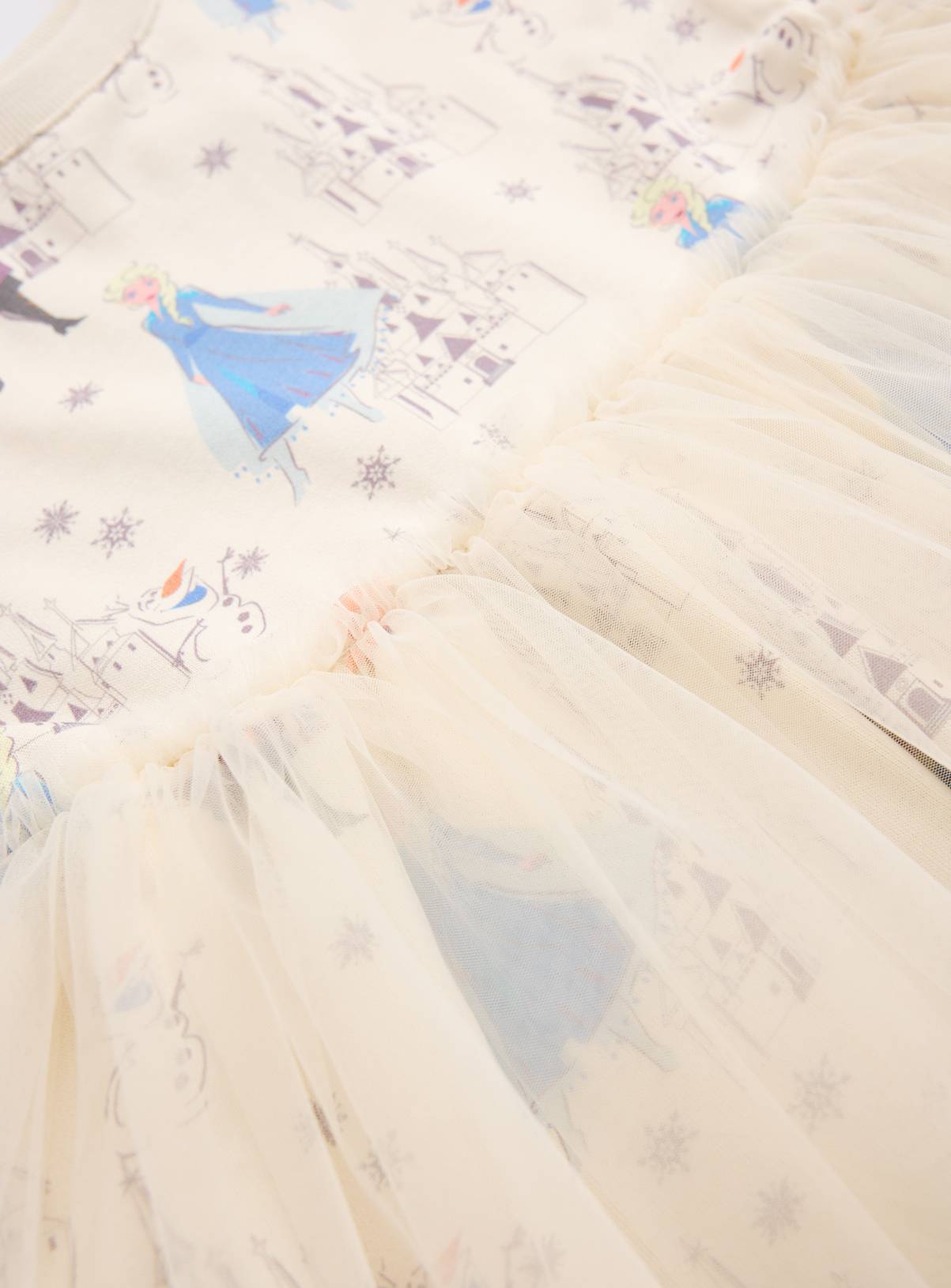 148313767 Cream Disney Frozen Tutu Dress 1-2 years - Image 2