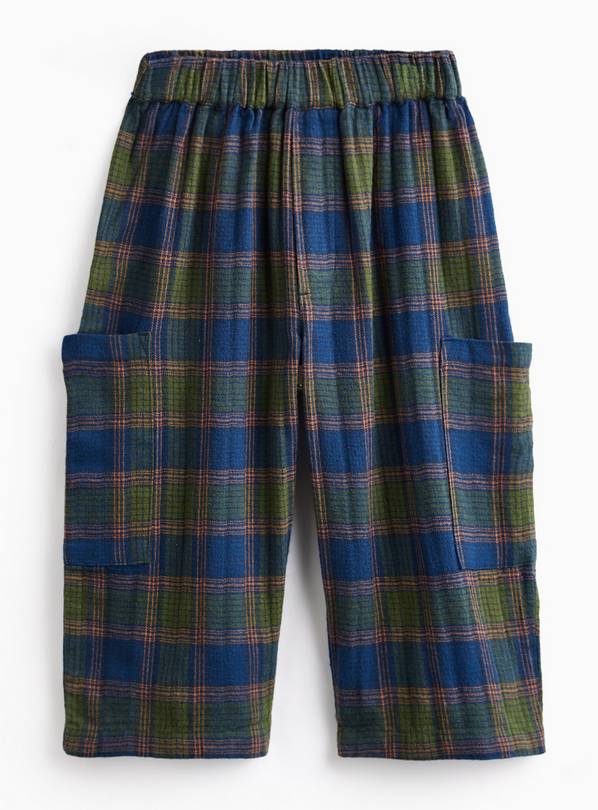 Check Cargo Trousers 6-7 years