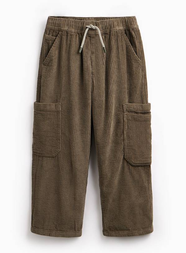 Khaki Cord Trousers 11 years