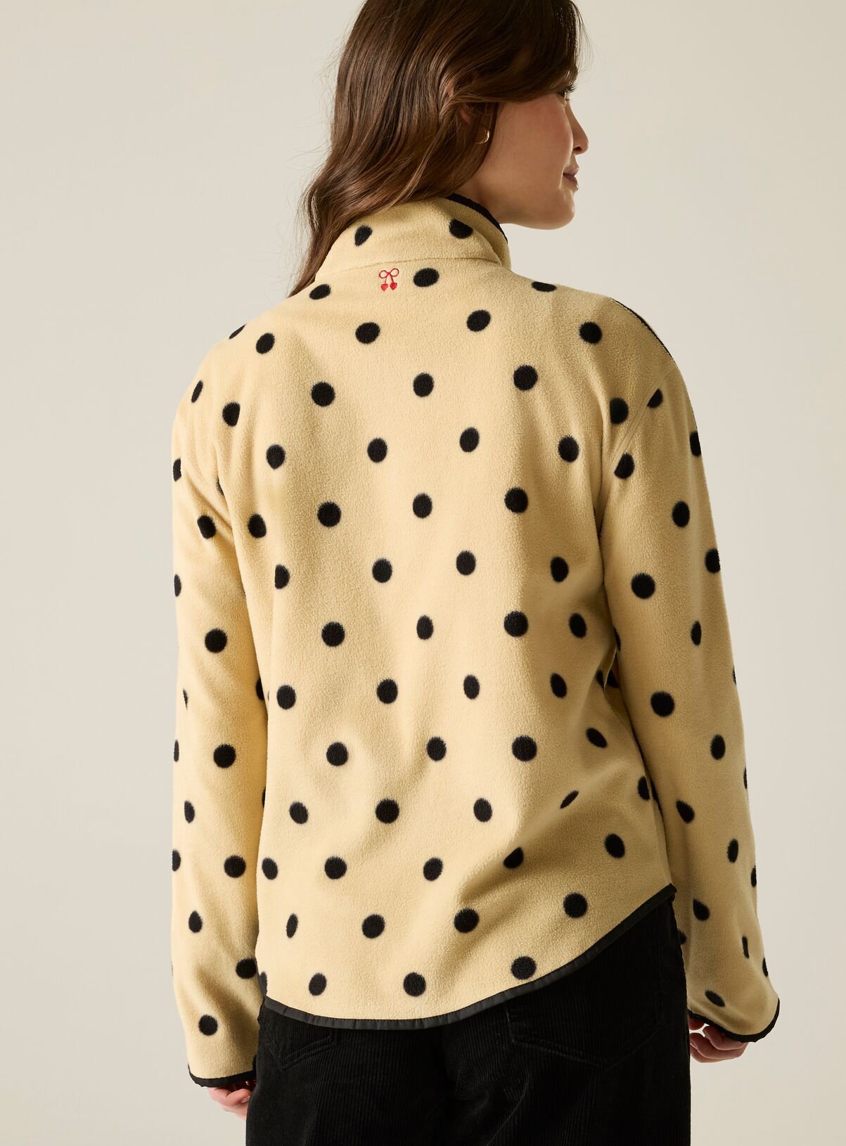REGATTA Cath Kidston Printed Half Zip Fleece Spot Print 12 - Image 2 thumbnail