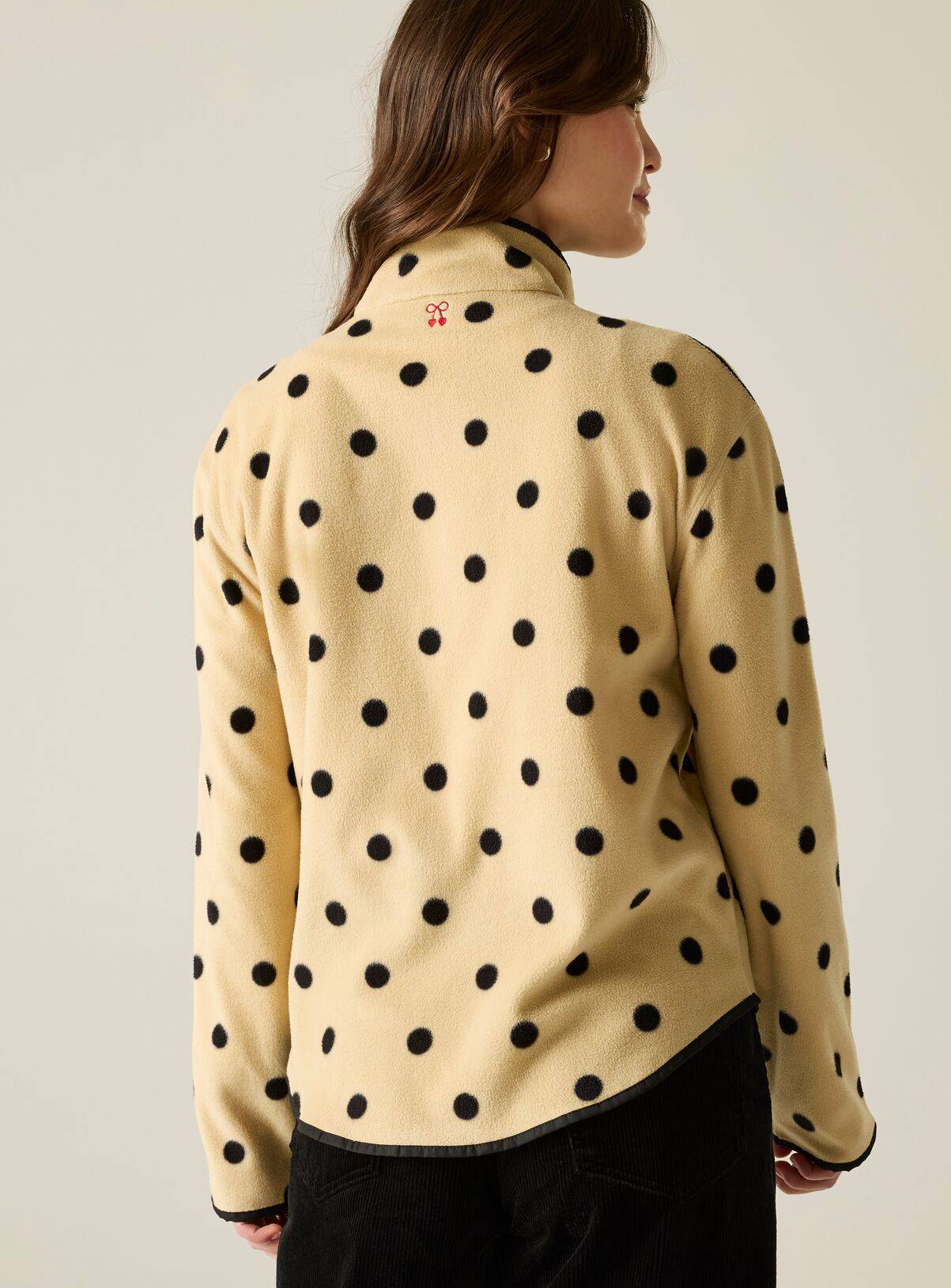 REGATTA Cath Kidston Printed Half Zip Fleece Spot Print 12 - Image 2