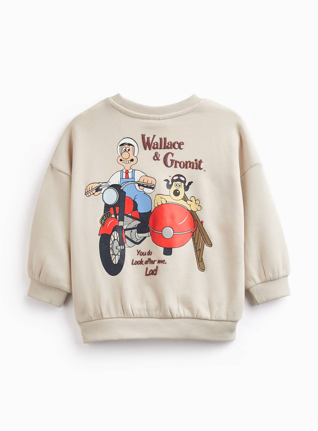 Stone Wallace & Gromit Sweatshirt 3-4 years - Image 2
