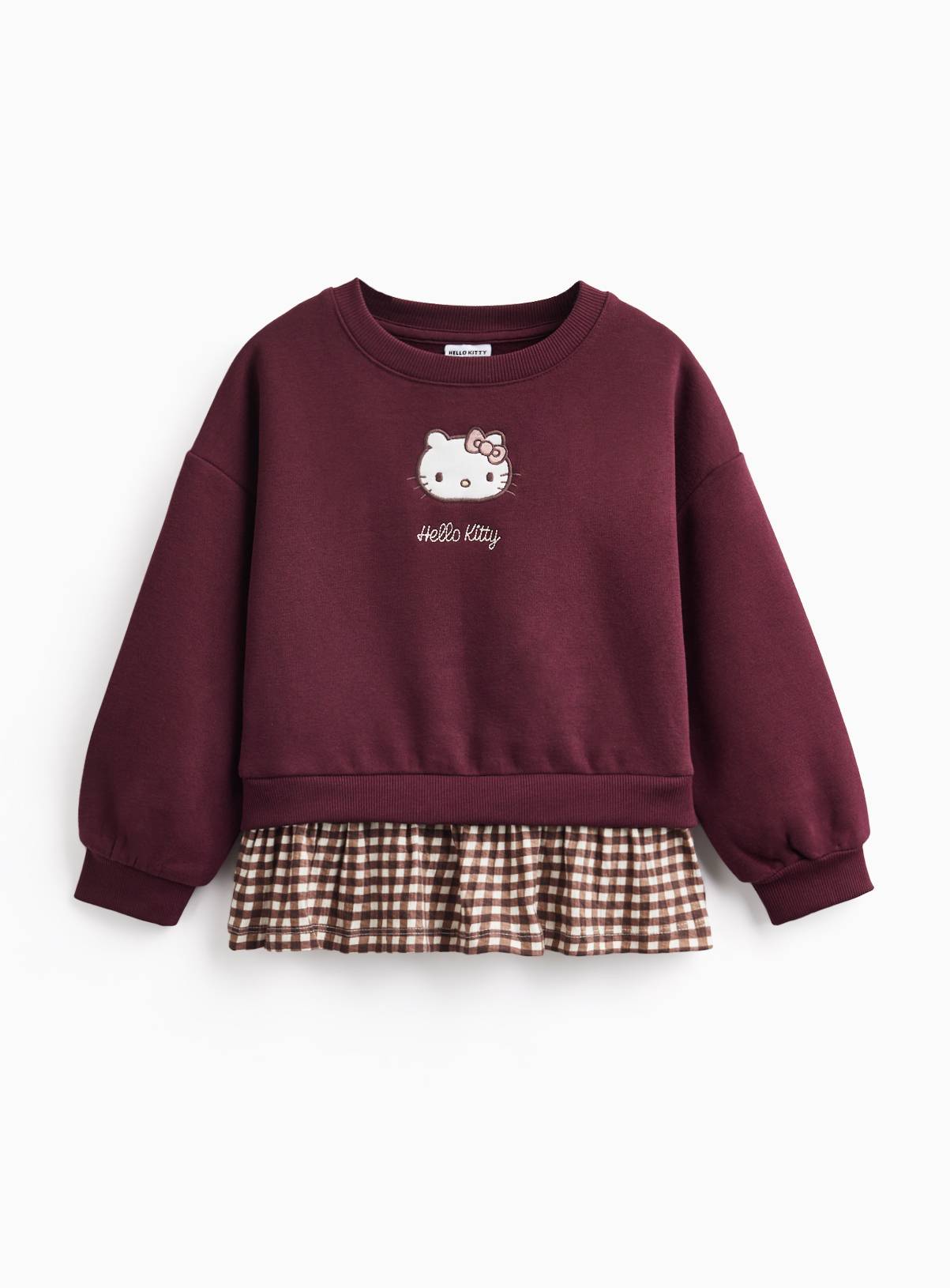 Hello Kitty Frill Hem Sweatshirt 1-2 years - Image 1
