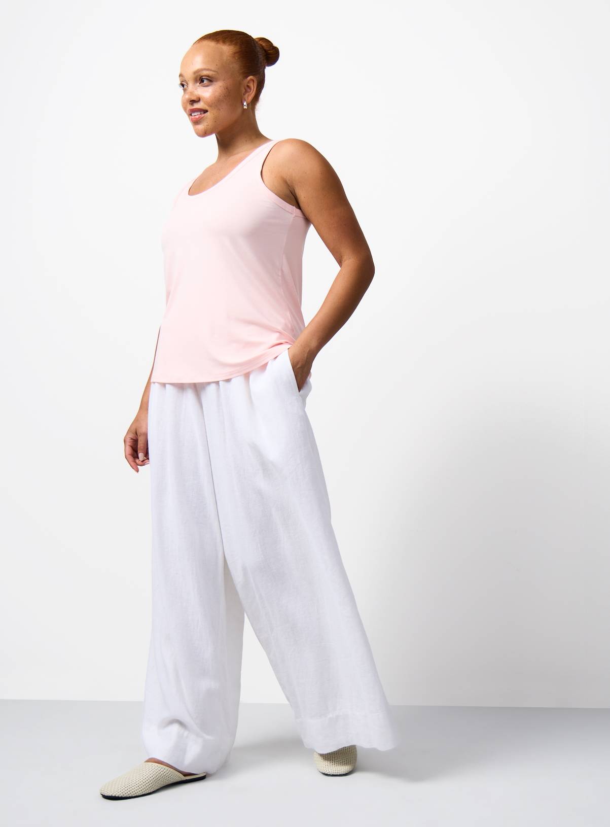 Pink Relaxed Fit Vest XXL - Image 2