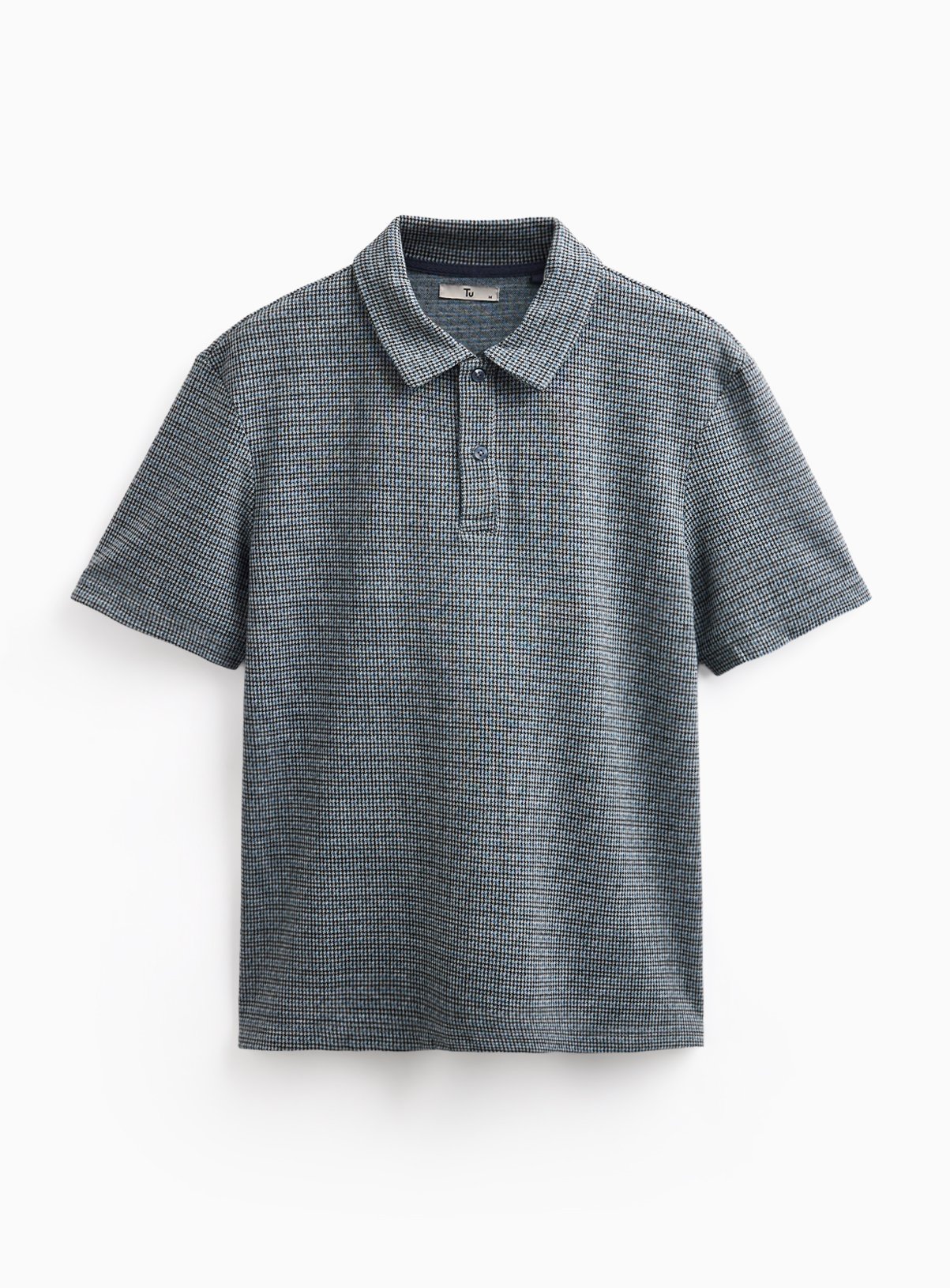 Dogtooth Polo Shirt S - Image 2 thumbnail