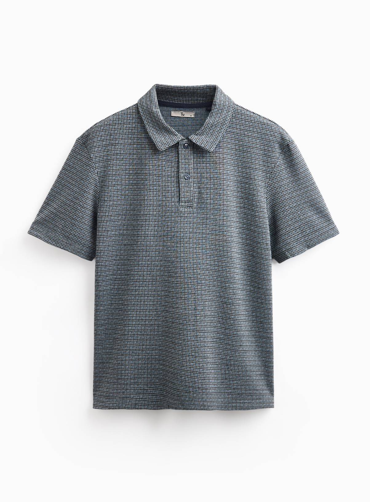 Dogtooth Polo Shirt S - Image 2