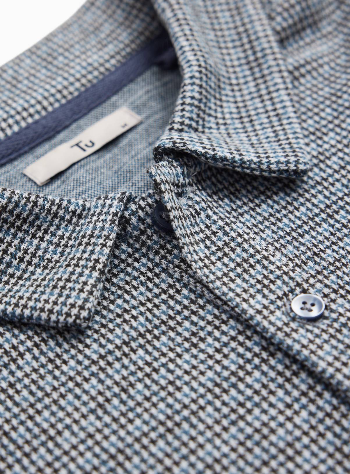 Dogtooth Polo Shirt S - Image 3
