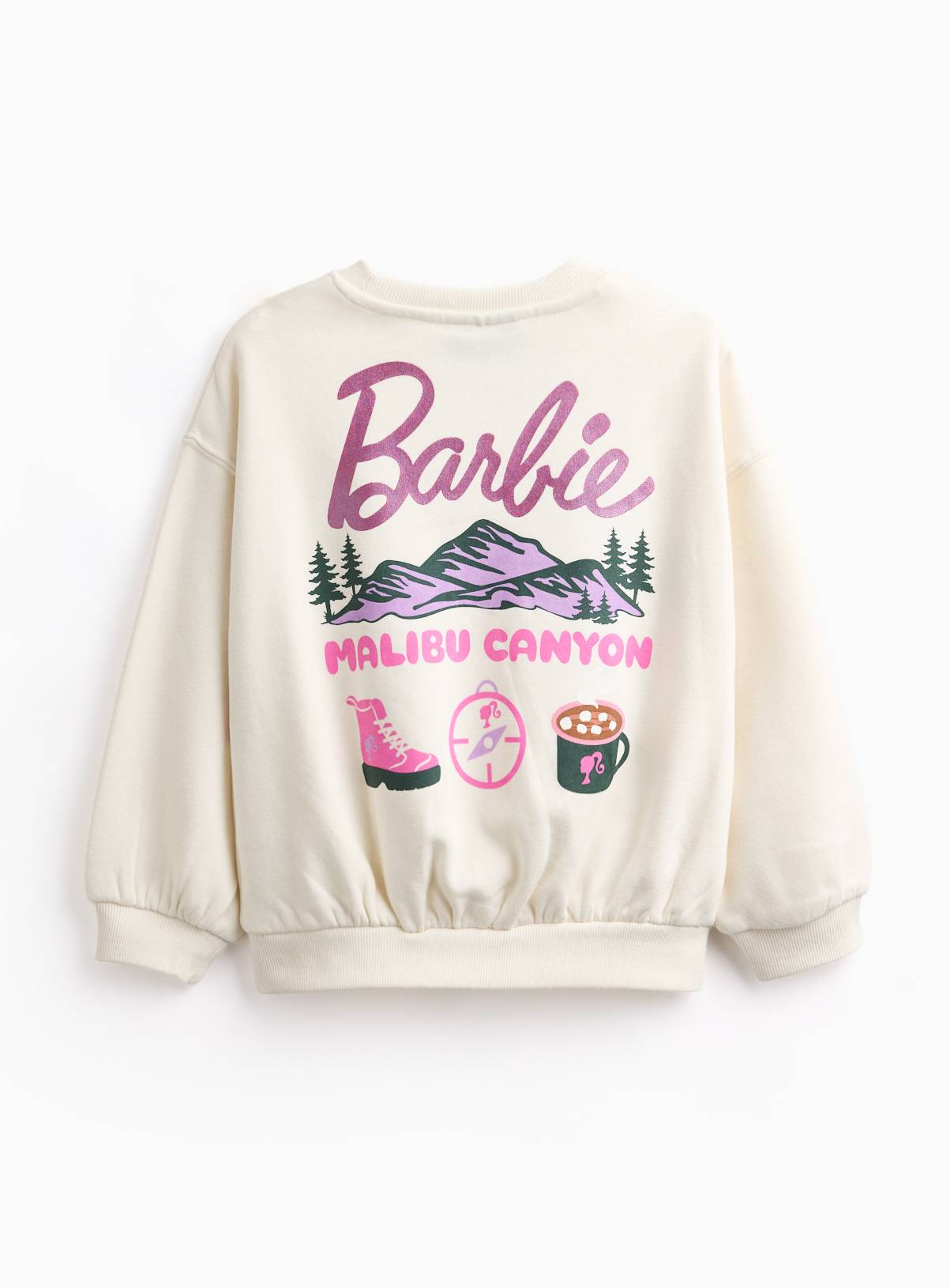 Barbie Malibu Canyon Graphic Crewneck Sweater 10 years - Image 2