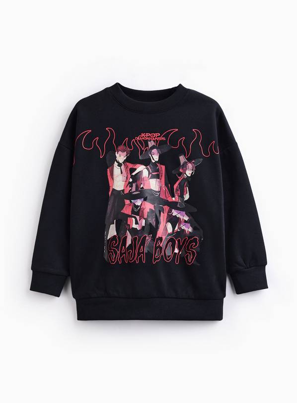 Black K-Pop Demon Hunters Sweatshirt 7 years