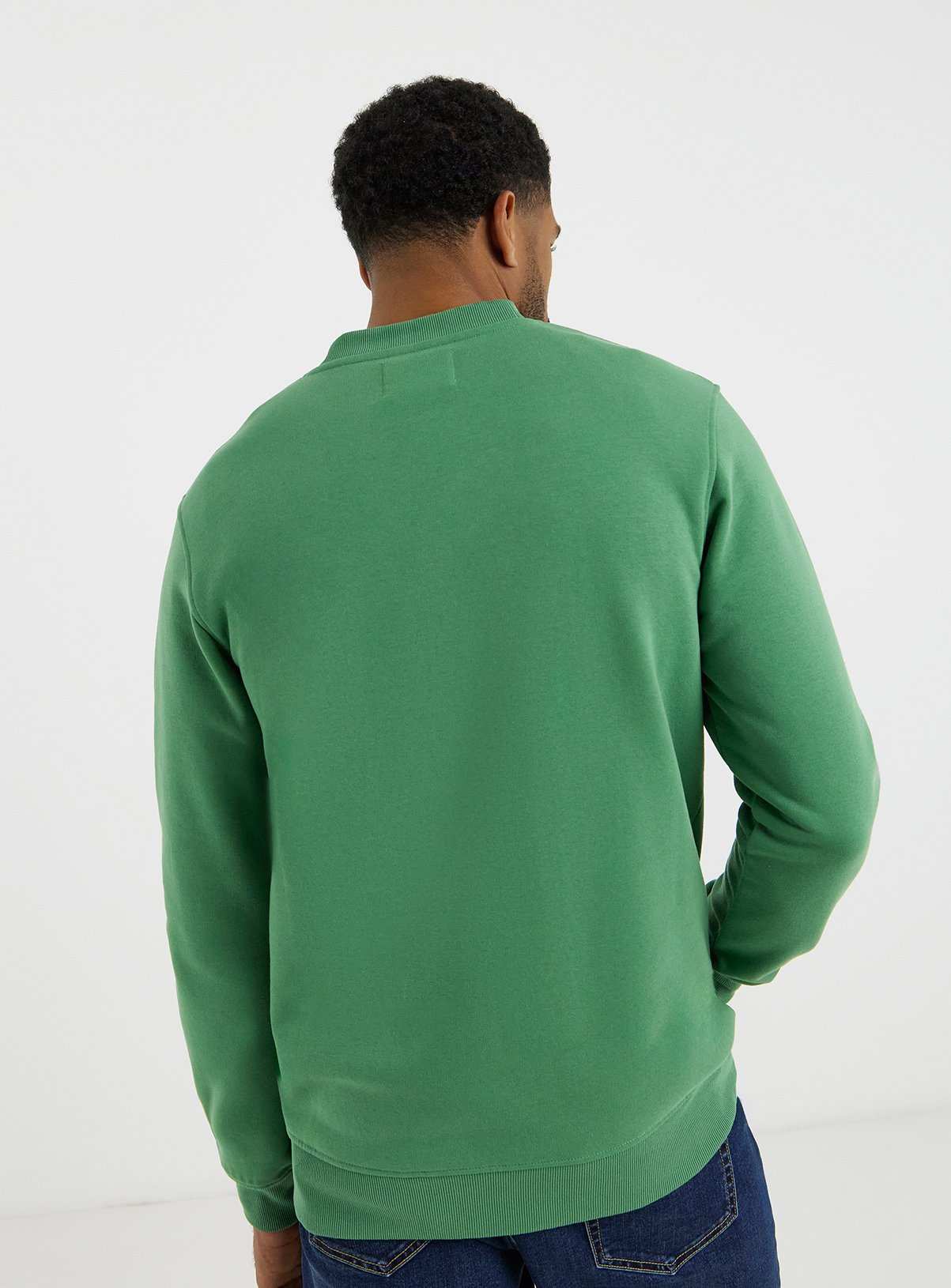 JACAMO Crew Neck Sweatshirt Long 1XL - Image 2 thumbnail