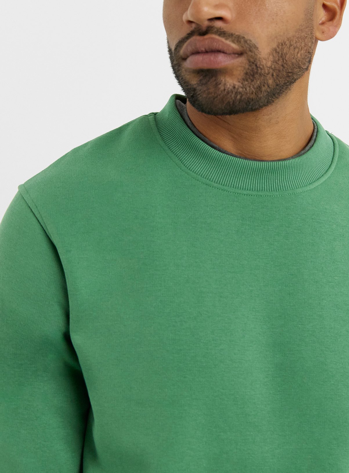JACAMO Crew Neck Sweatshirt Long 1XL - Image 4 thumbnail