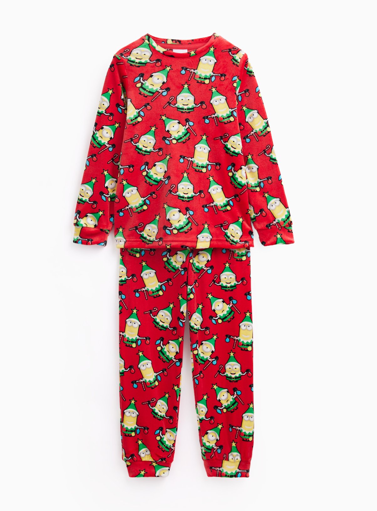 Minions Christmas Slinky Pyjama Set 3-4 years - Image 1 thumbnail