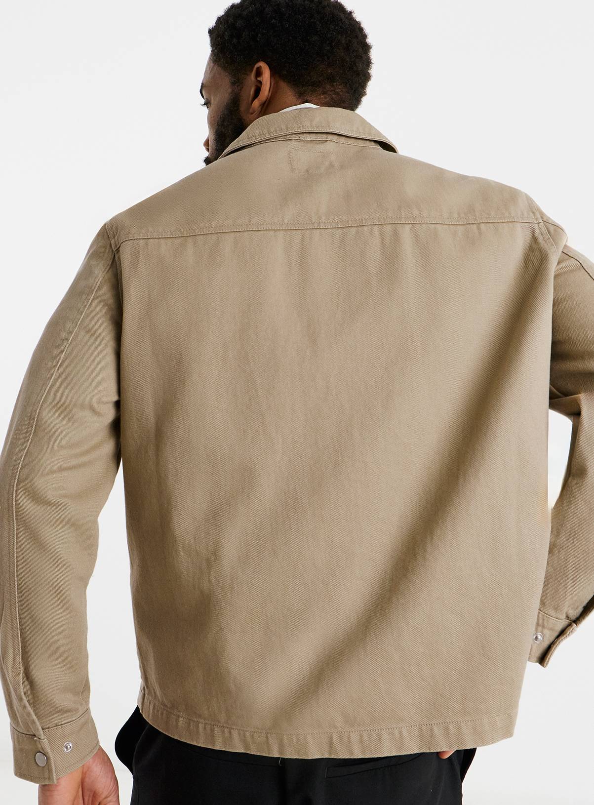 JACAMO Cotton Twill Zip Harrington 1XL - Image 2
