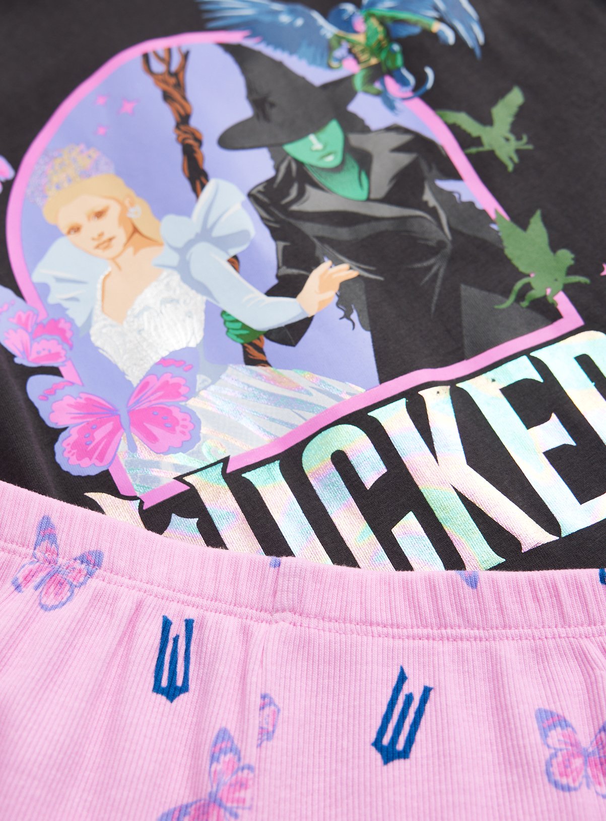Pink Wicked Pyjama Set 7-8 years - Image 2 thumbnail