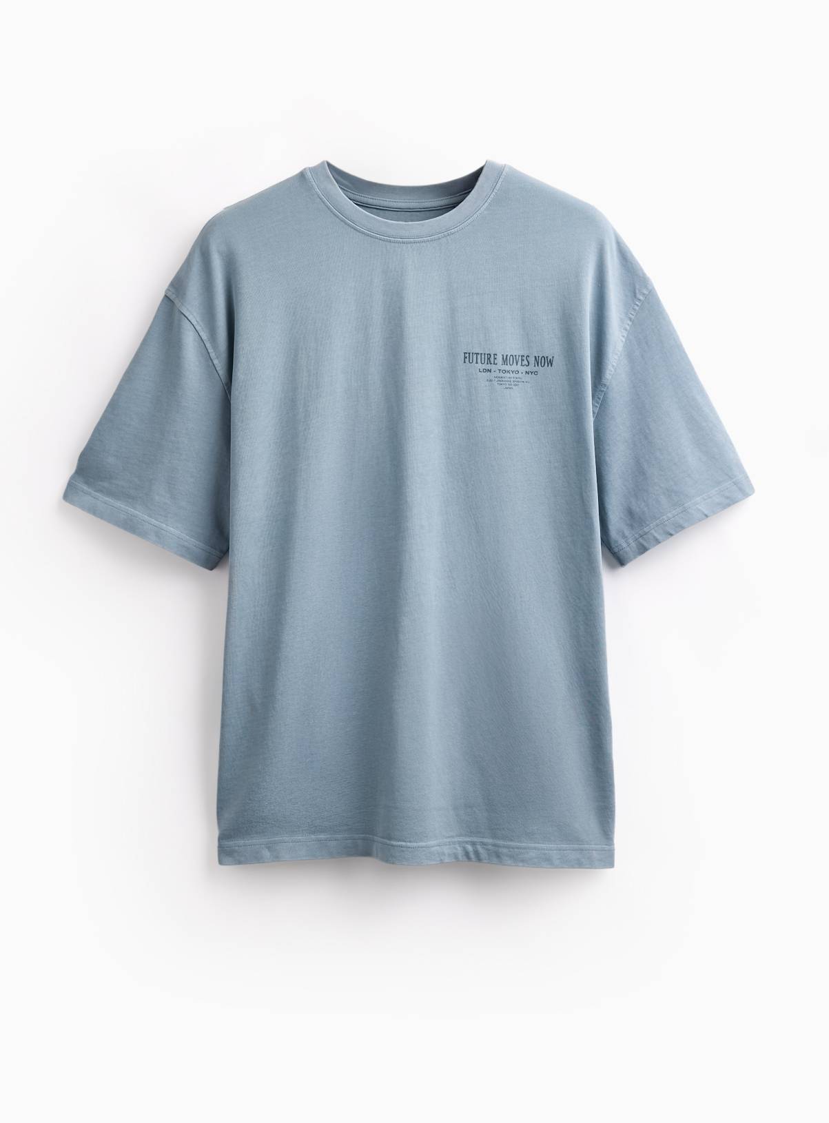 Light Blue Citrus Supply Graphic T-Shirt XL - Image 1