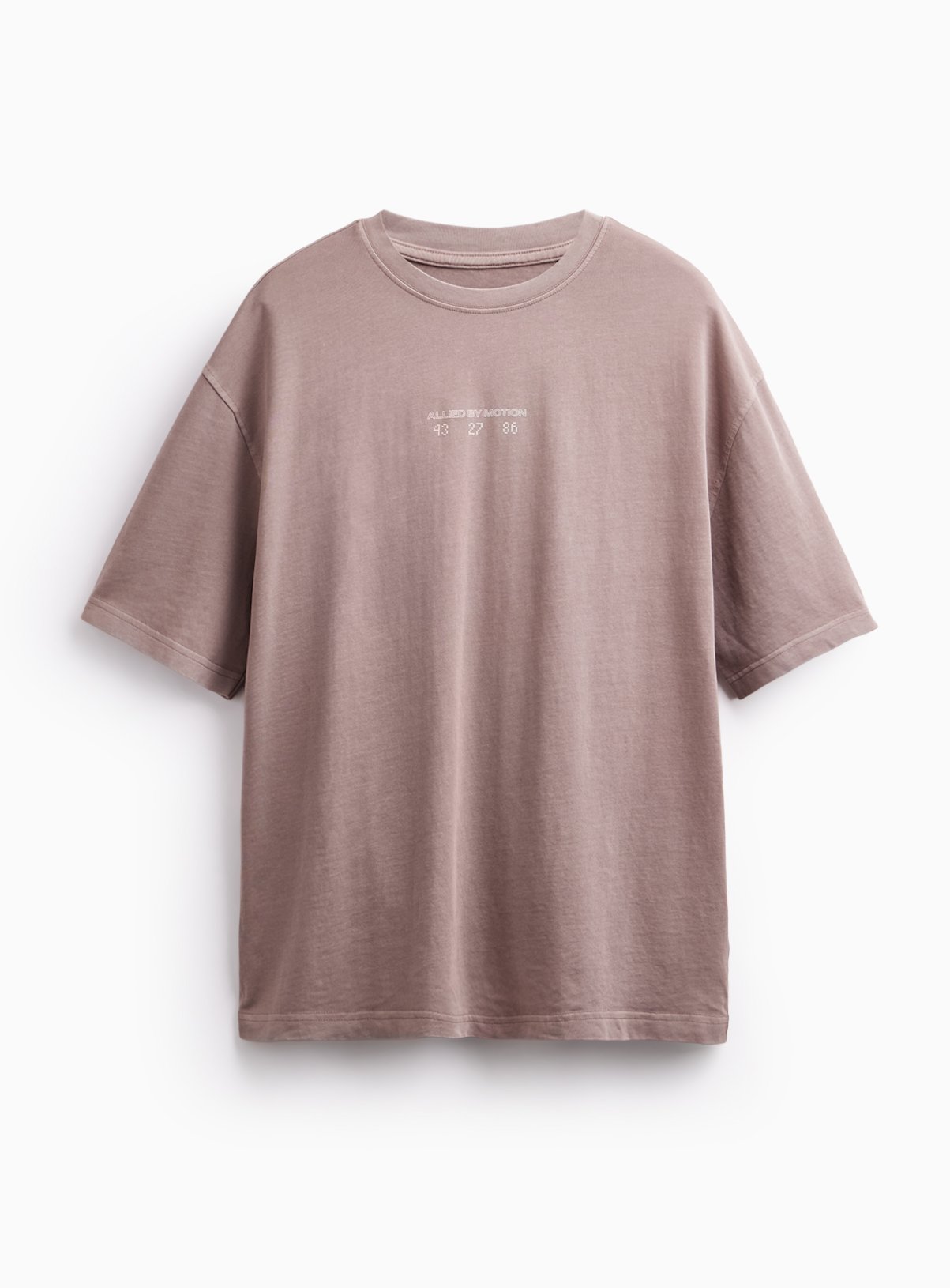 Pastel Pink Allied by Motion Graphic T-Shirt XXXXL - Image 2 thumbnail