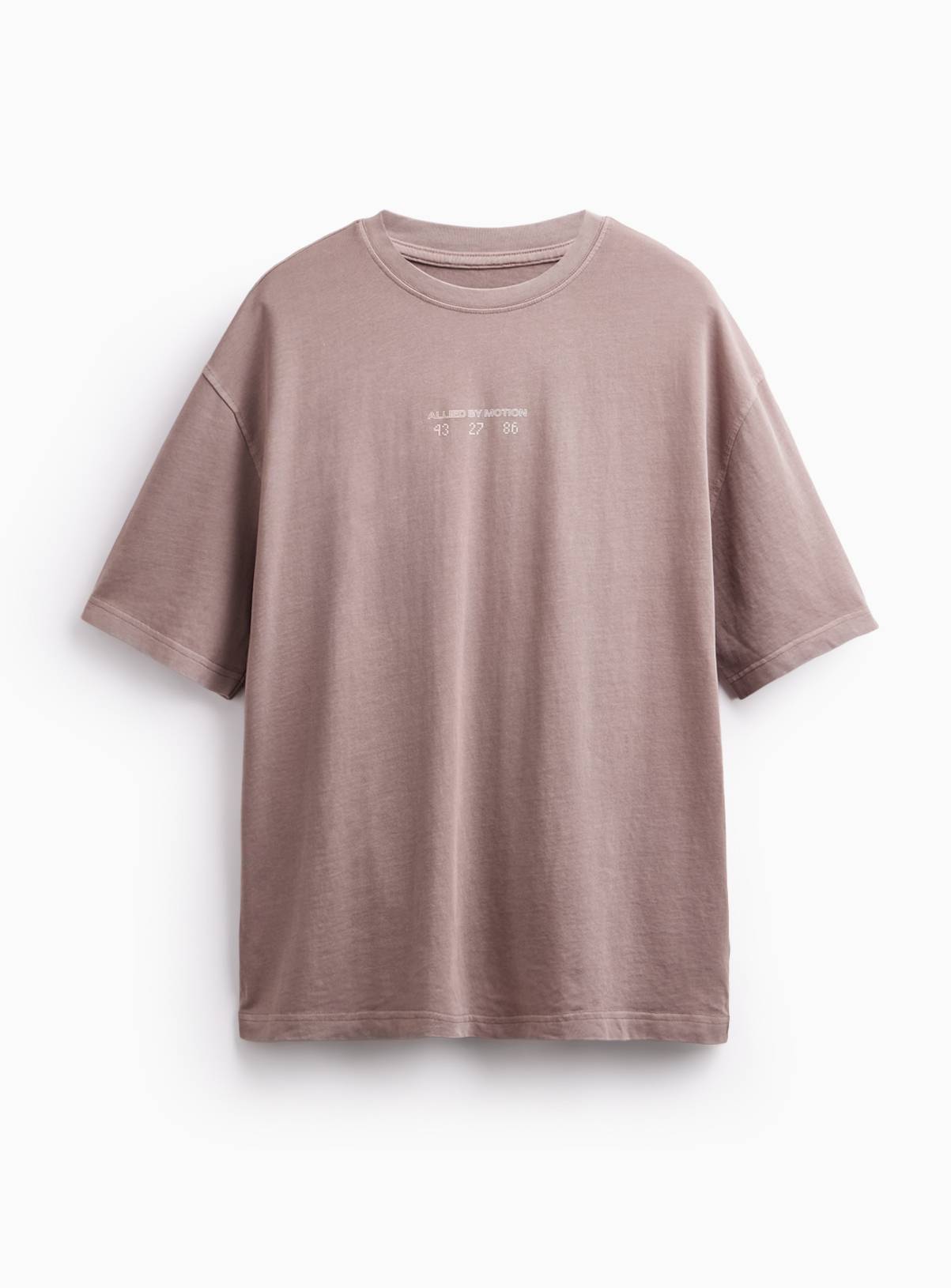 Pastel Pink Allied by Motion Graphic T-Shirt XXXXL - Image 2