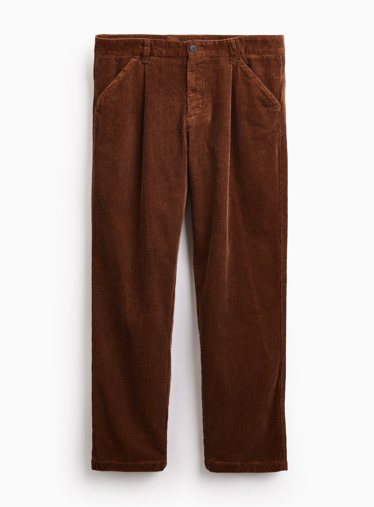 Brown Corduroy Trousers 44S - Image 3 thumbnail