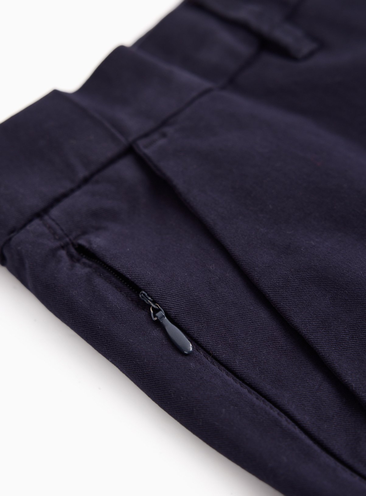 Navy Slim Chino Trousers 40R - Image 4 thumbnail