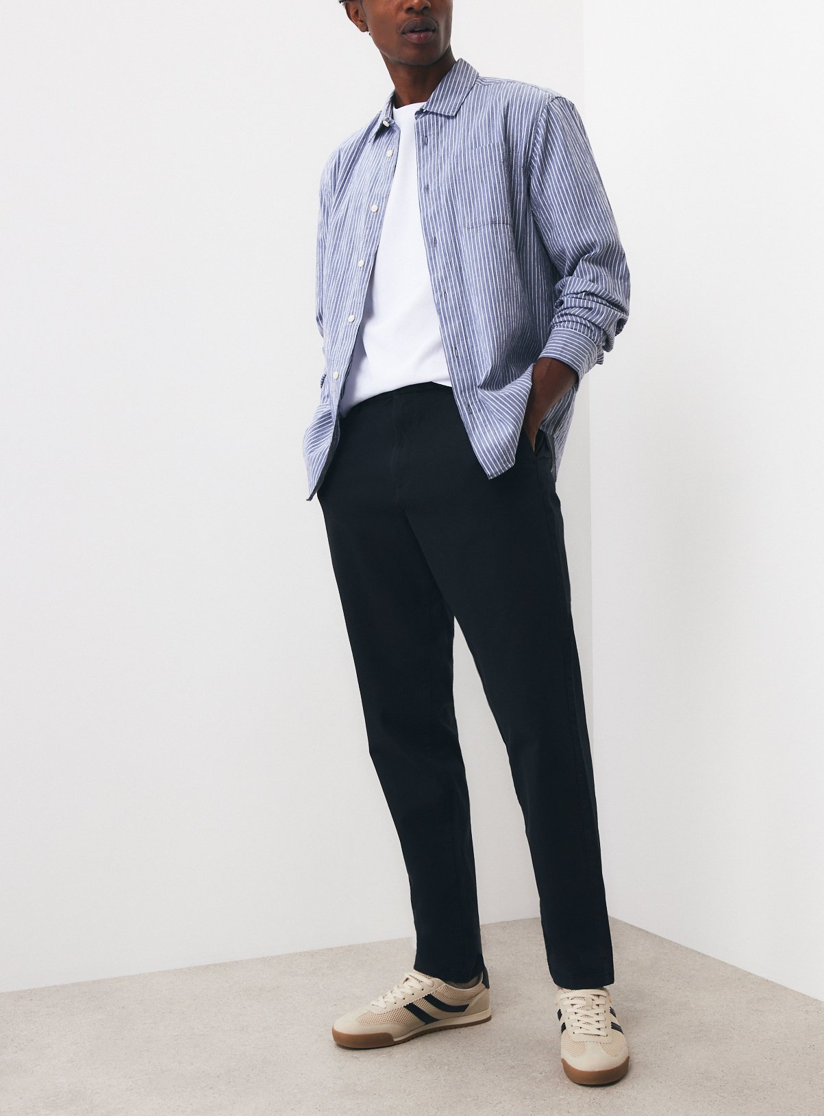 Black Ultimate Slim Fit Chinos 40R - Image 2 thumbnail