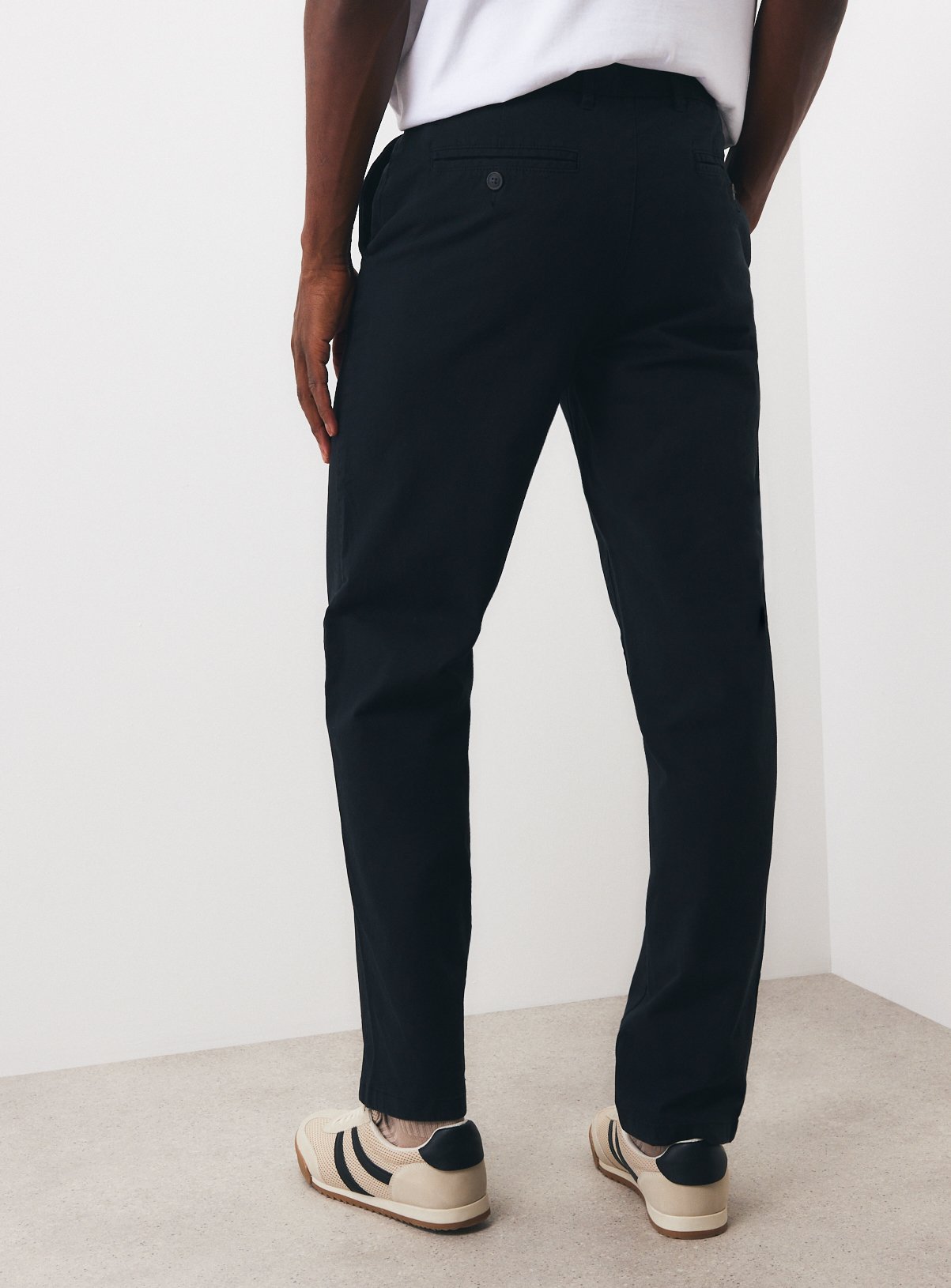Black Ultimate Slim Fit Chinos 40R - Image 5 thumbnail