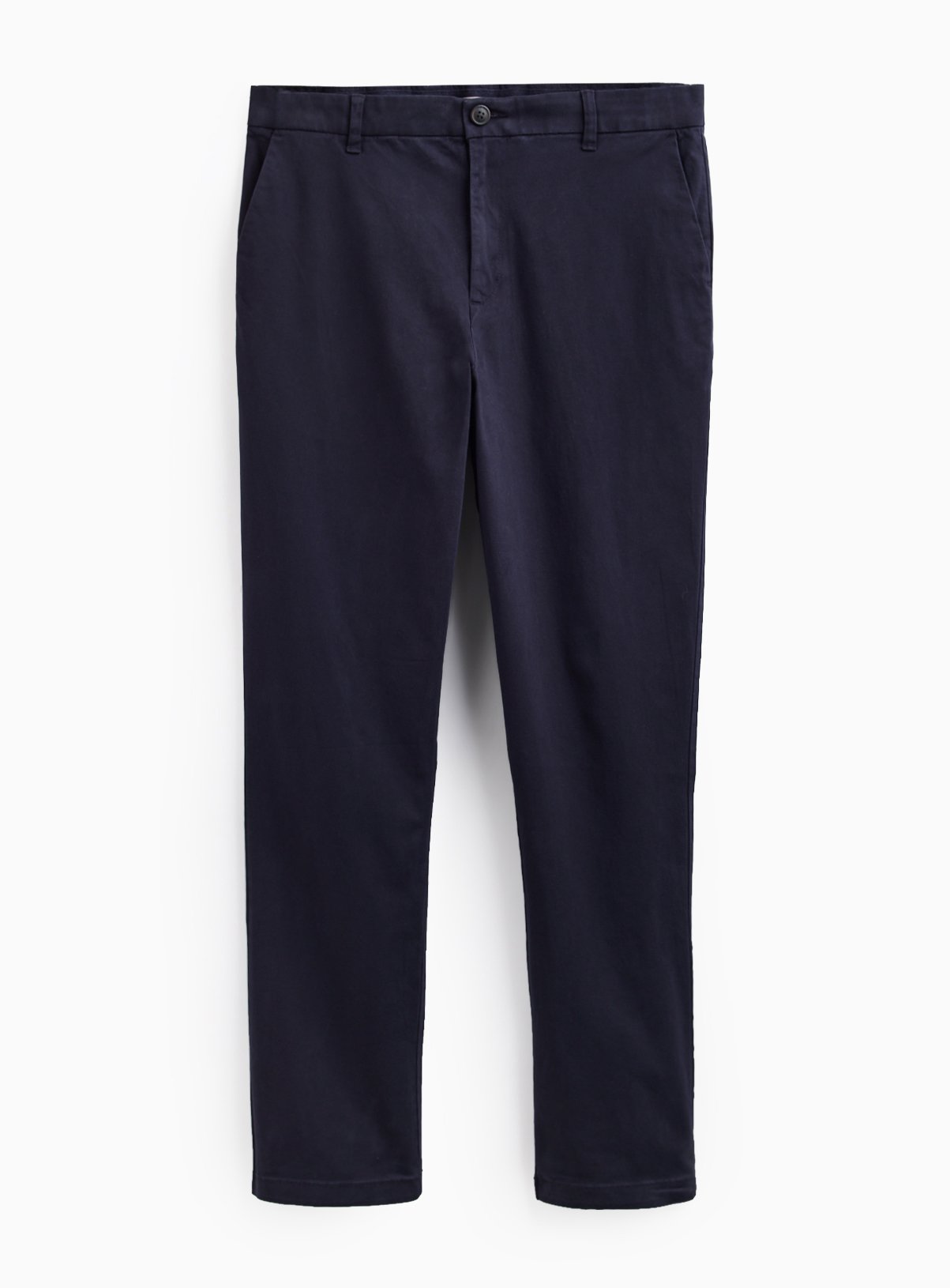 Ultimate Skinny Fit Cotton-Rich Navy Chinos 40L - Image 3 thumbnail
