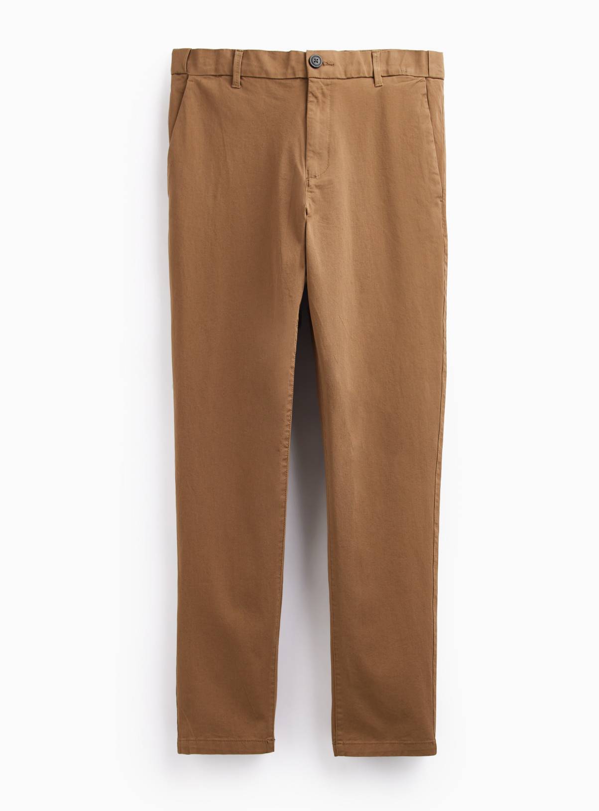 Stone Slim Chino Trousers 38R - Image 3