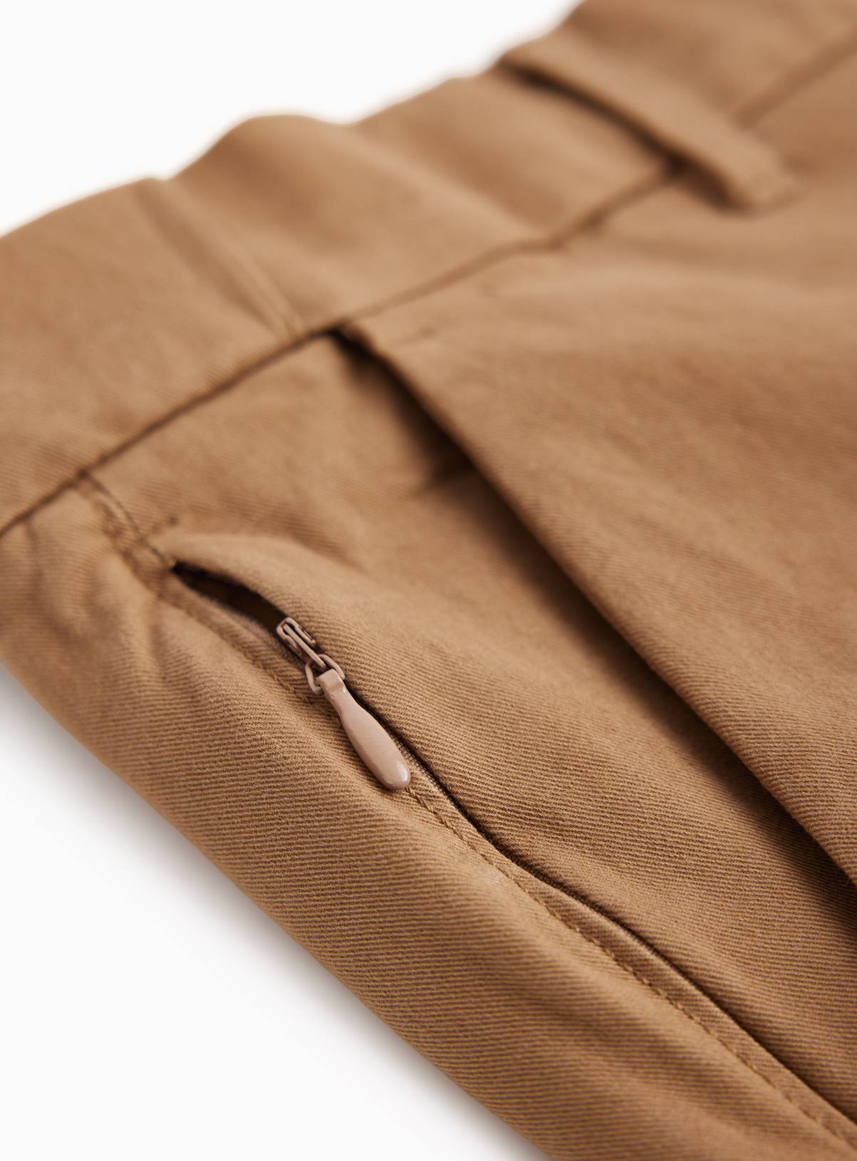 Stone Slim Chino Trousers 38R - Image 4