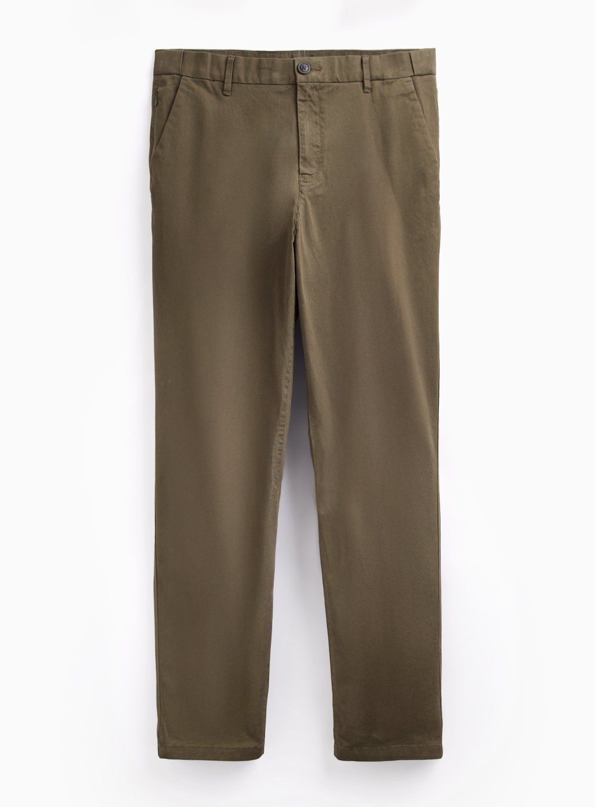 Khaki Ultimate Straight Leg Chinos 38S - Image 3 thumbnail