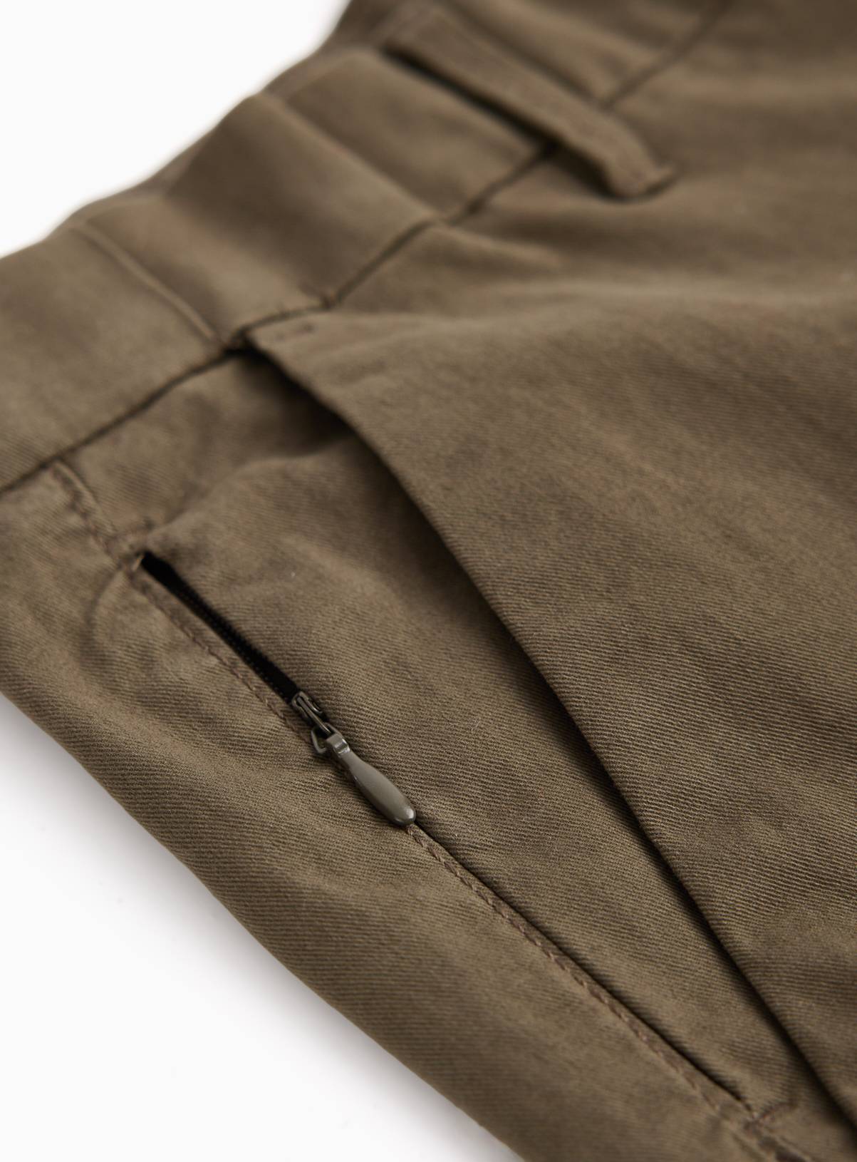 Khaki Ultimate Straight Leg Chinos 38S - Image 4