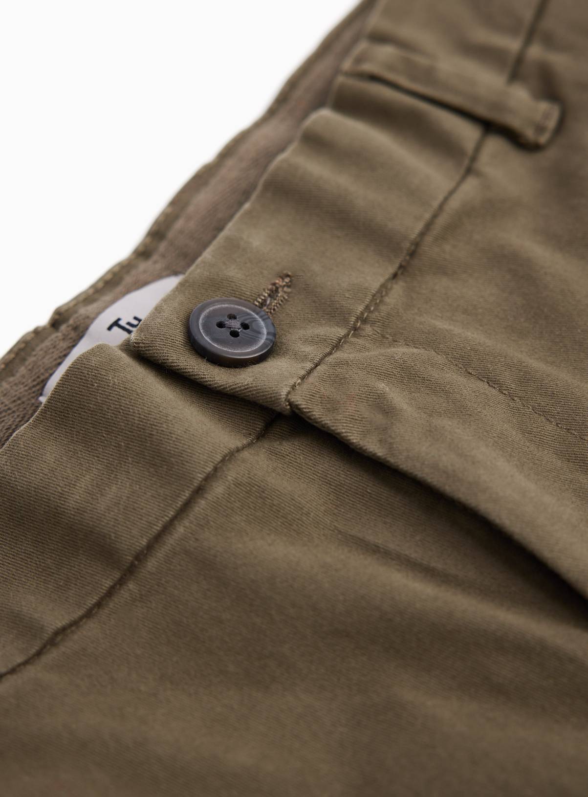Khaki Straight Leg Chinos 40R - Image 2