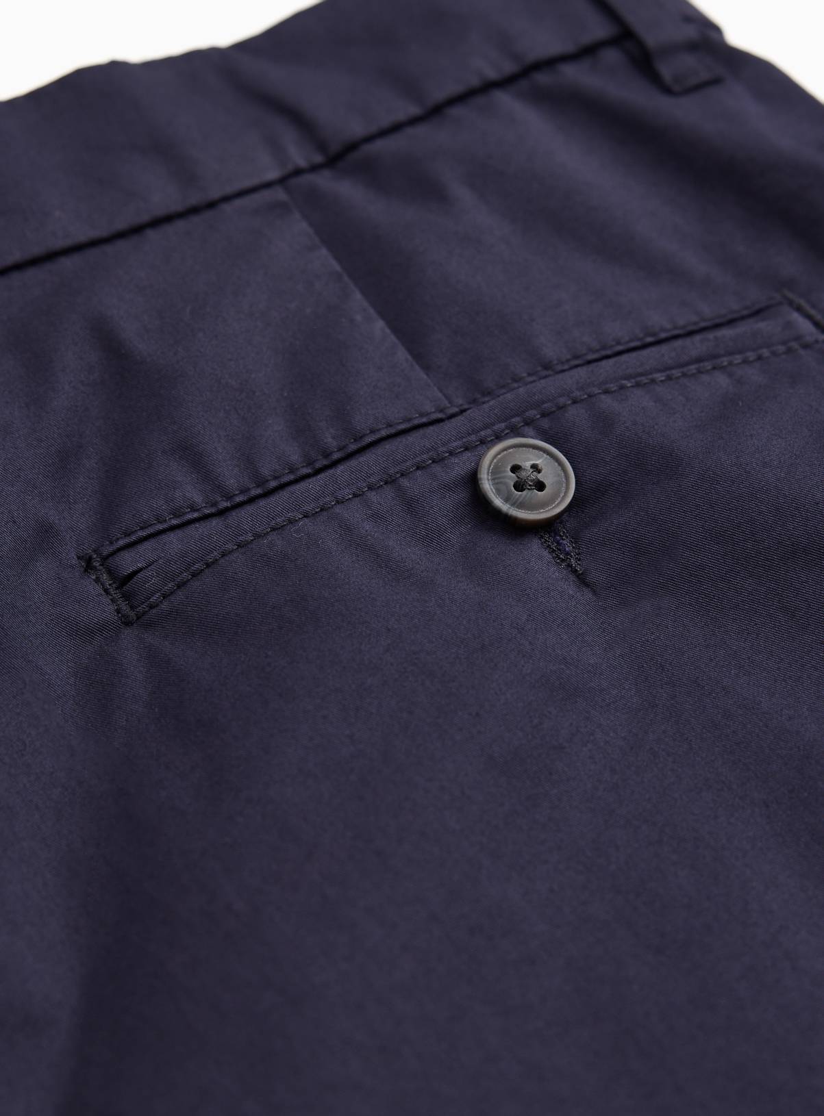 Navy Lightweight Straight Leg Chinos 42L - Image 4