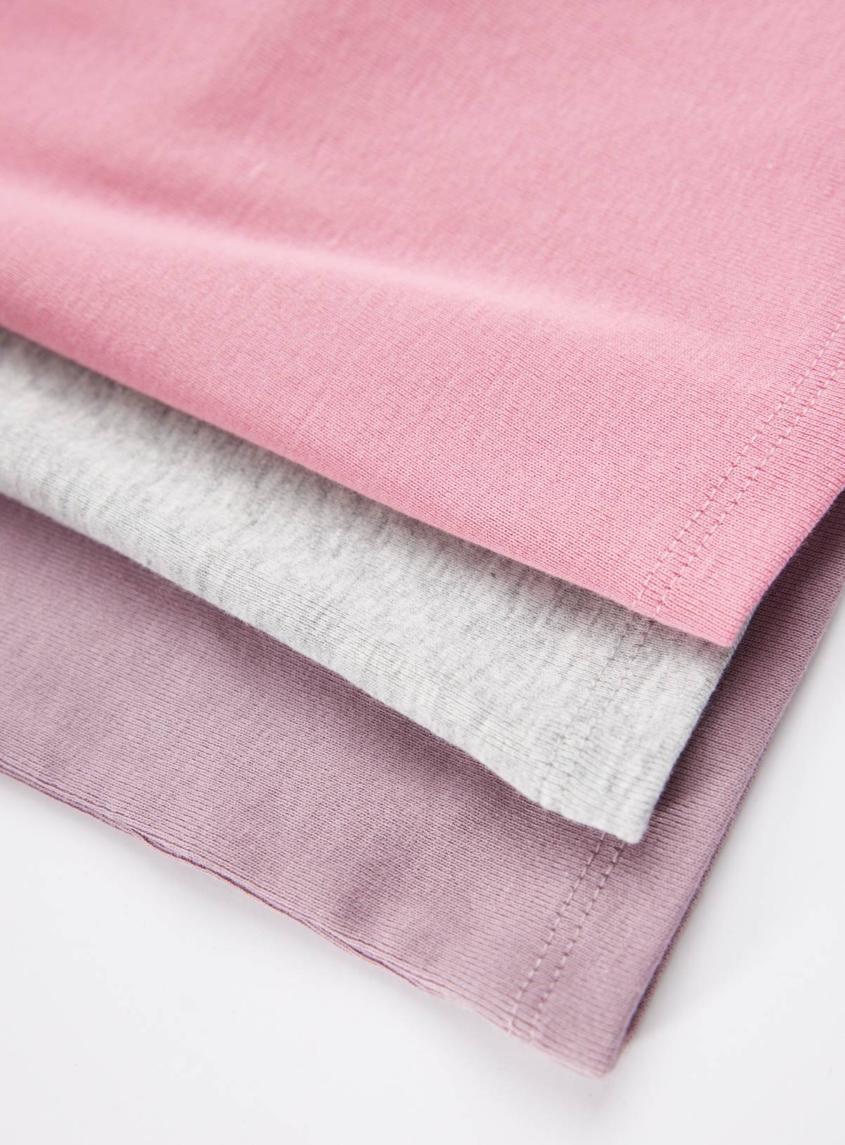 Multi-Coloured Slim Fit Long Sleeve T-Shirts 5-Pack 7 years - Image 2
